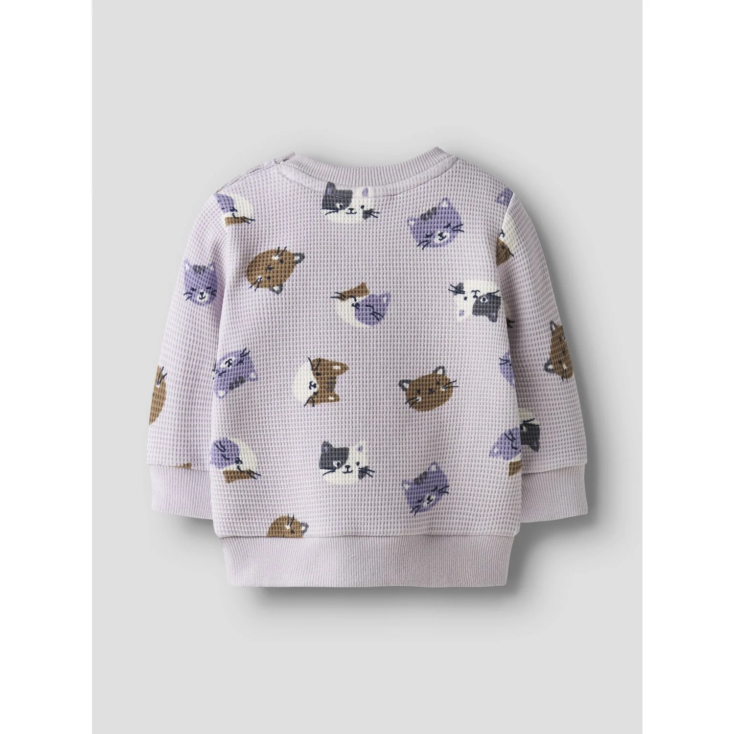 Name It Lilac Marble Nbftammie Ls O-Neck - Image 3