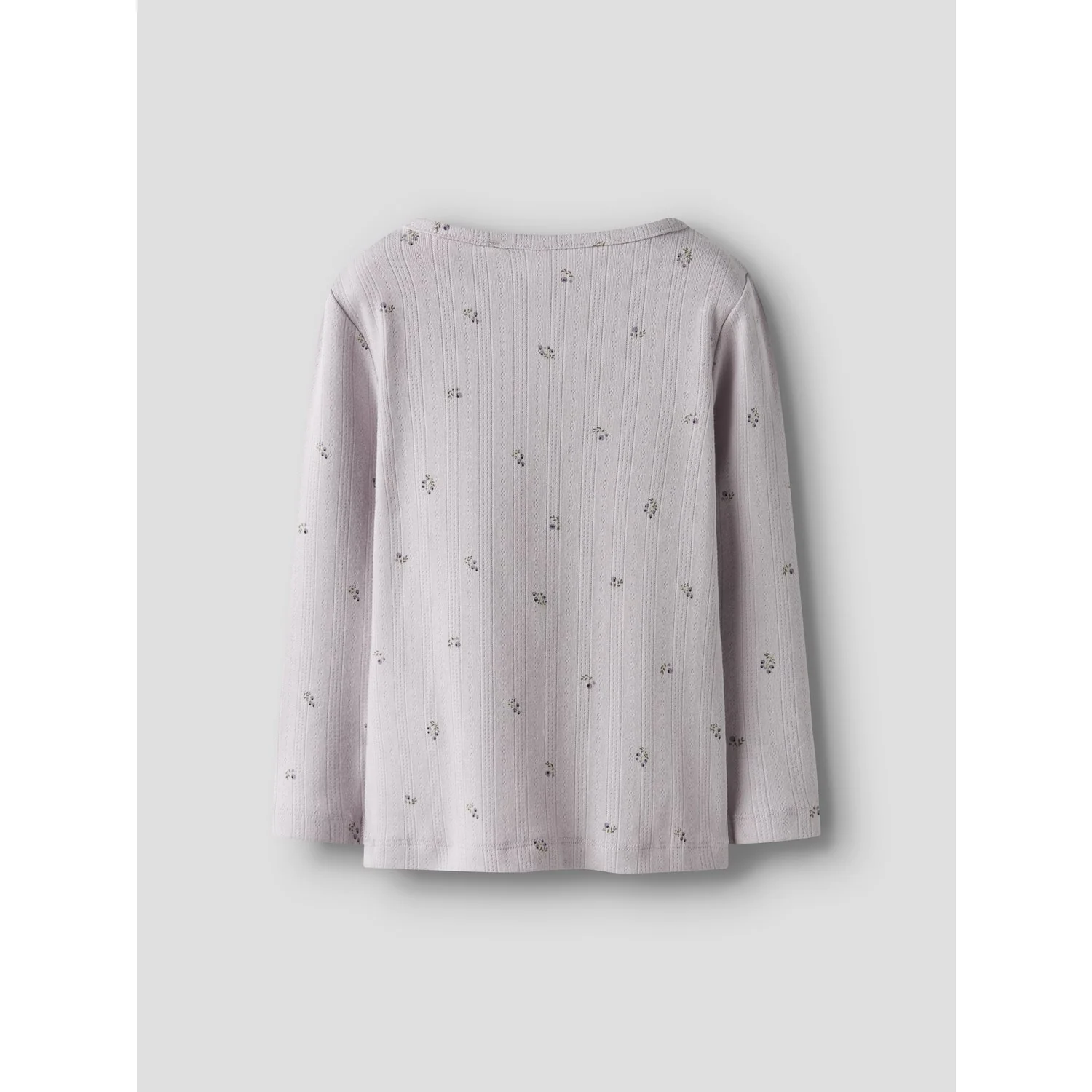 Name It Lilac Marble Nmfberries Ls Slim Top - Image 3