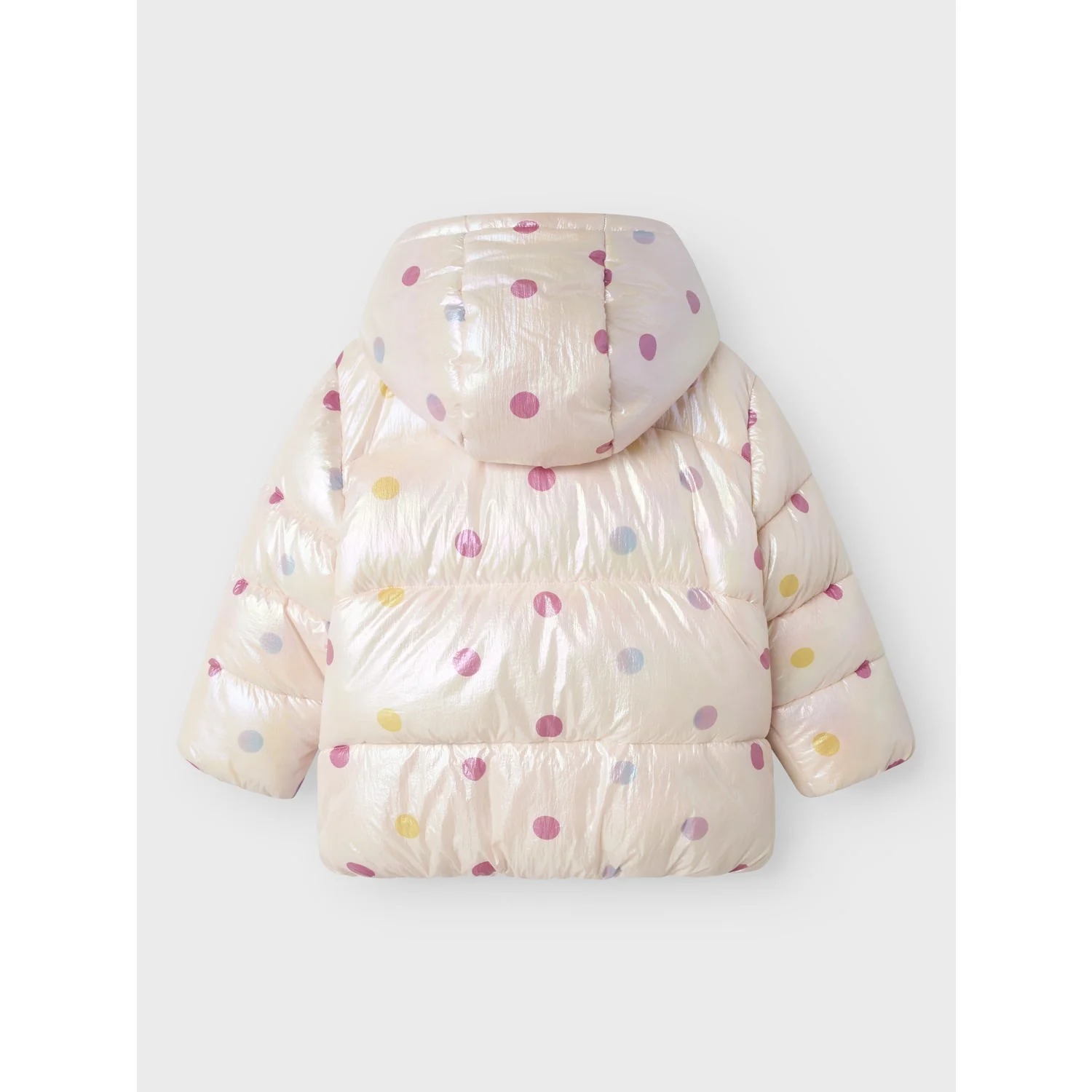 Name It Lilac Snow Nmfmadot Puffer Jacket - Image 4