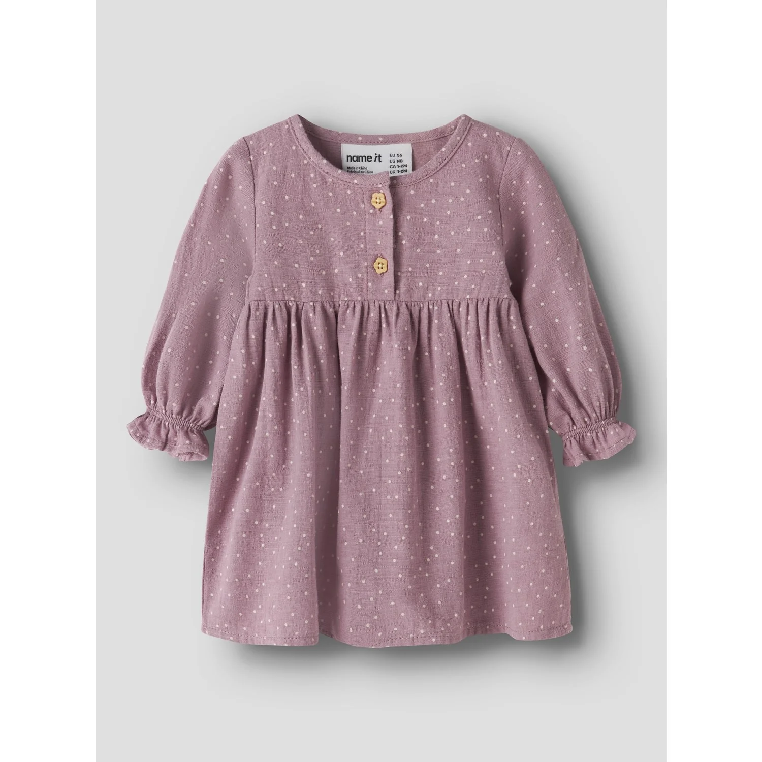 Name It Lilas Nbflalou Ls Dress - Image 3
