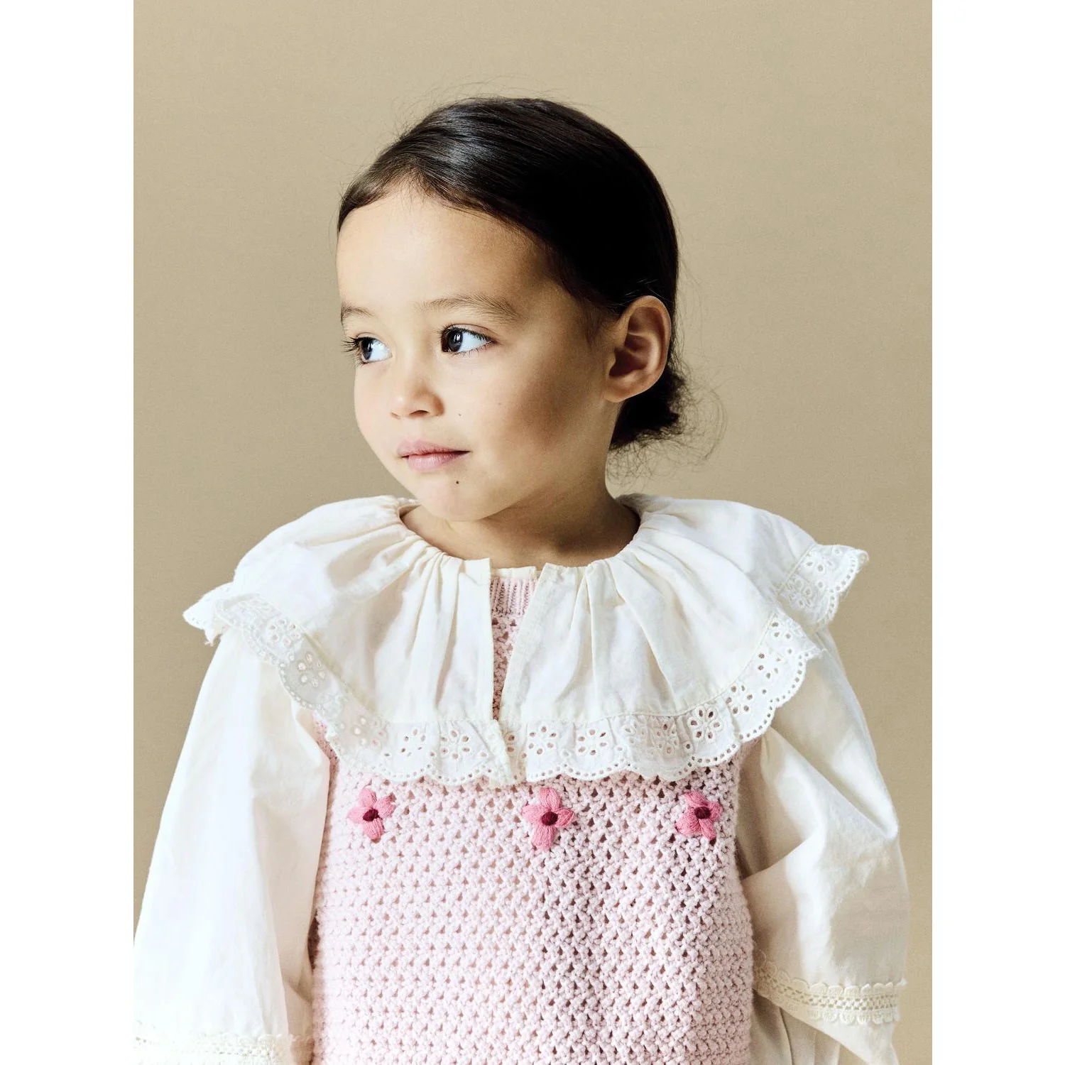 Name It Lotus Flowering Ginger Nmfkattie Knit Vest - Image 3