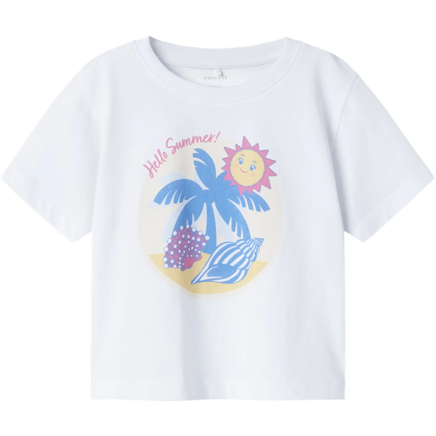 Name It Lucent White Nmfjassa Ss Nreg Top Pb