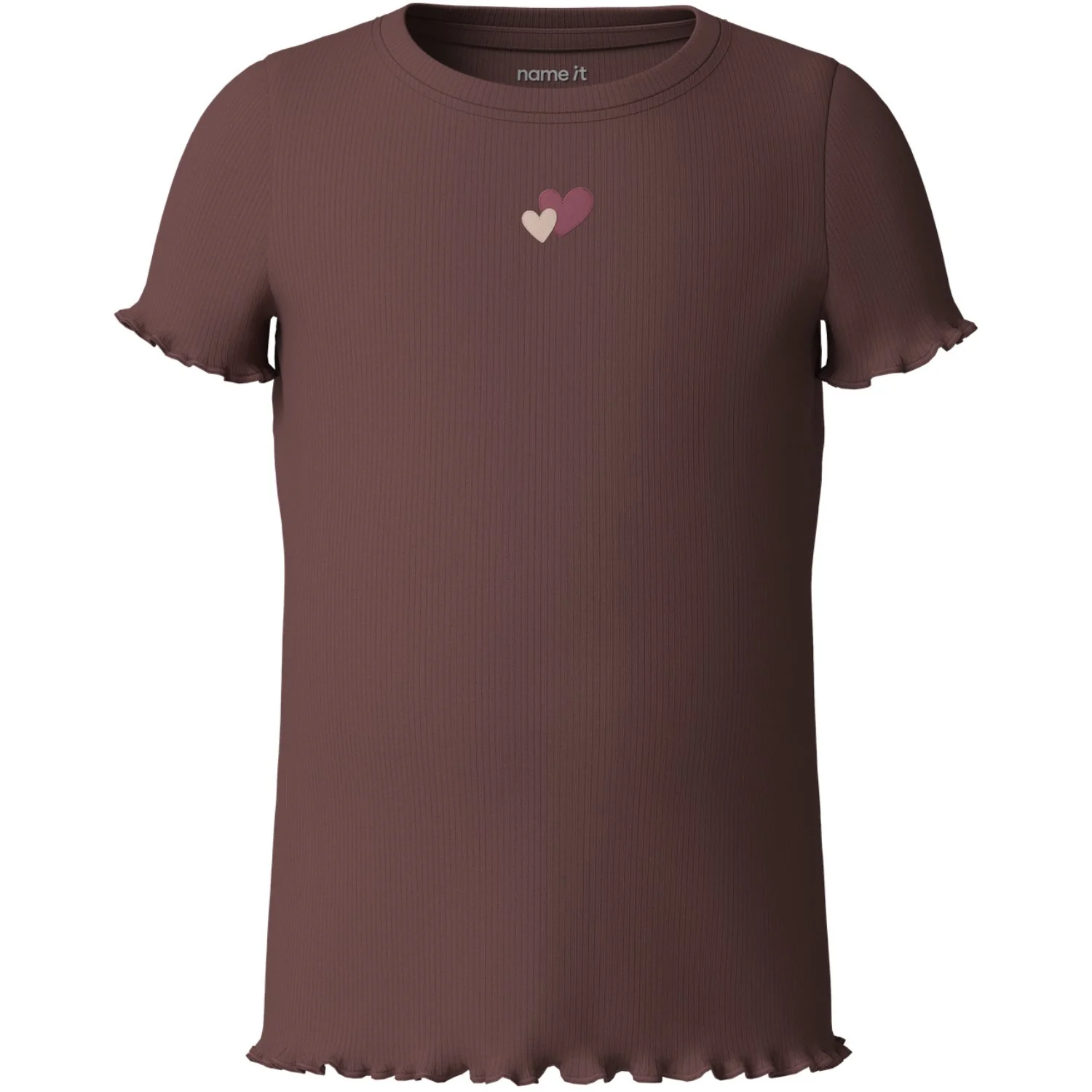Name It Marron Nmfhanilia Ss Xsl Top
