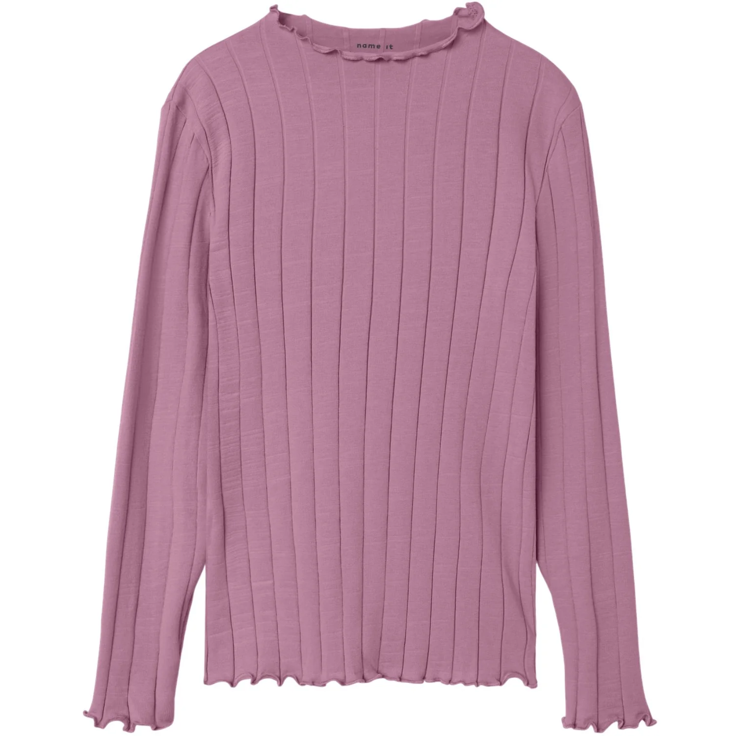 Name It Mauve Orchid Nkfnoline Ls Slim Top Noos