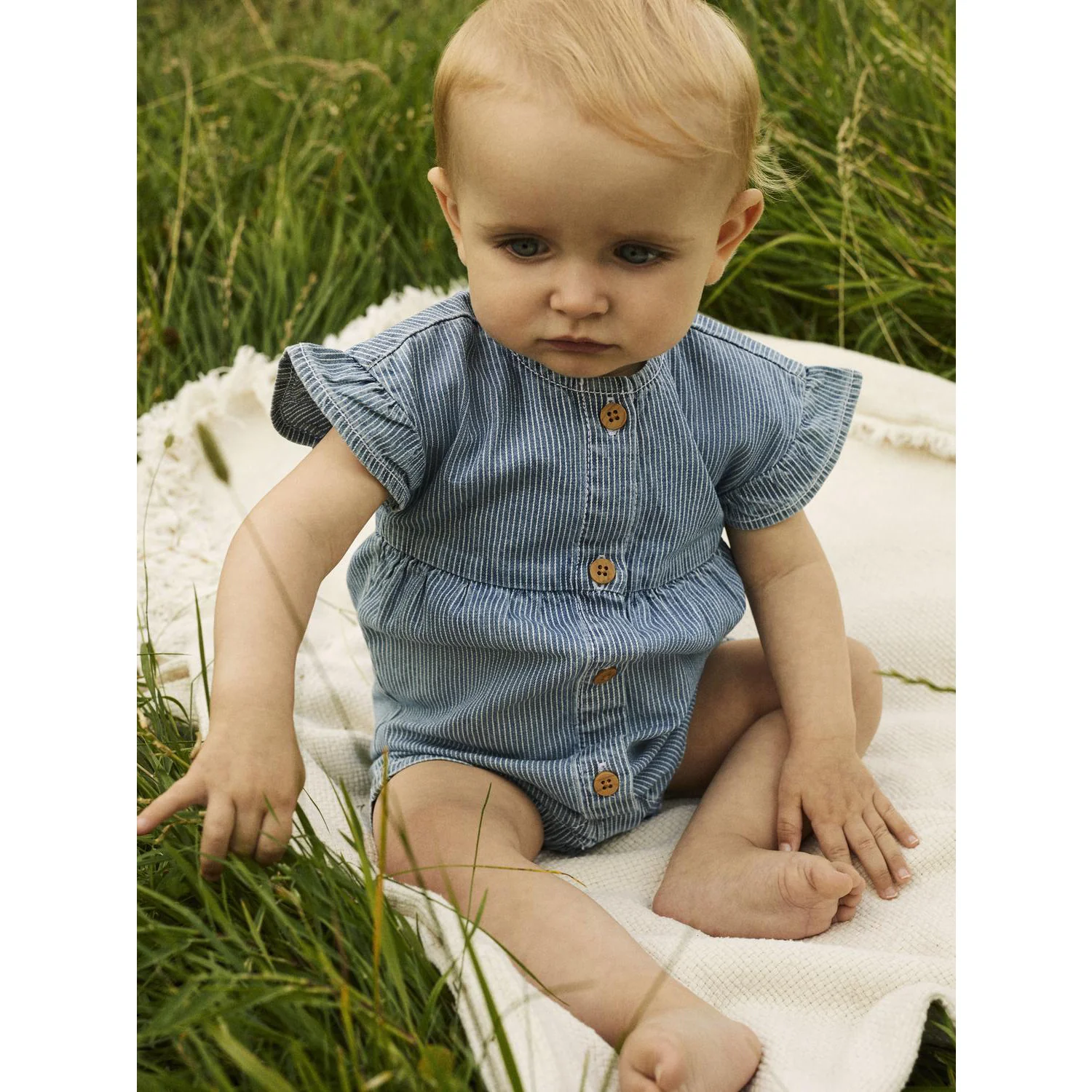 Name It Medium Blue Denim Nbfjade Dnm Short Suit 3815-Ip J - Image 2
