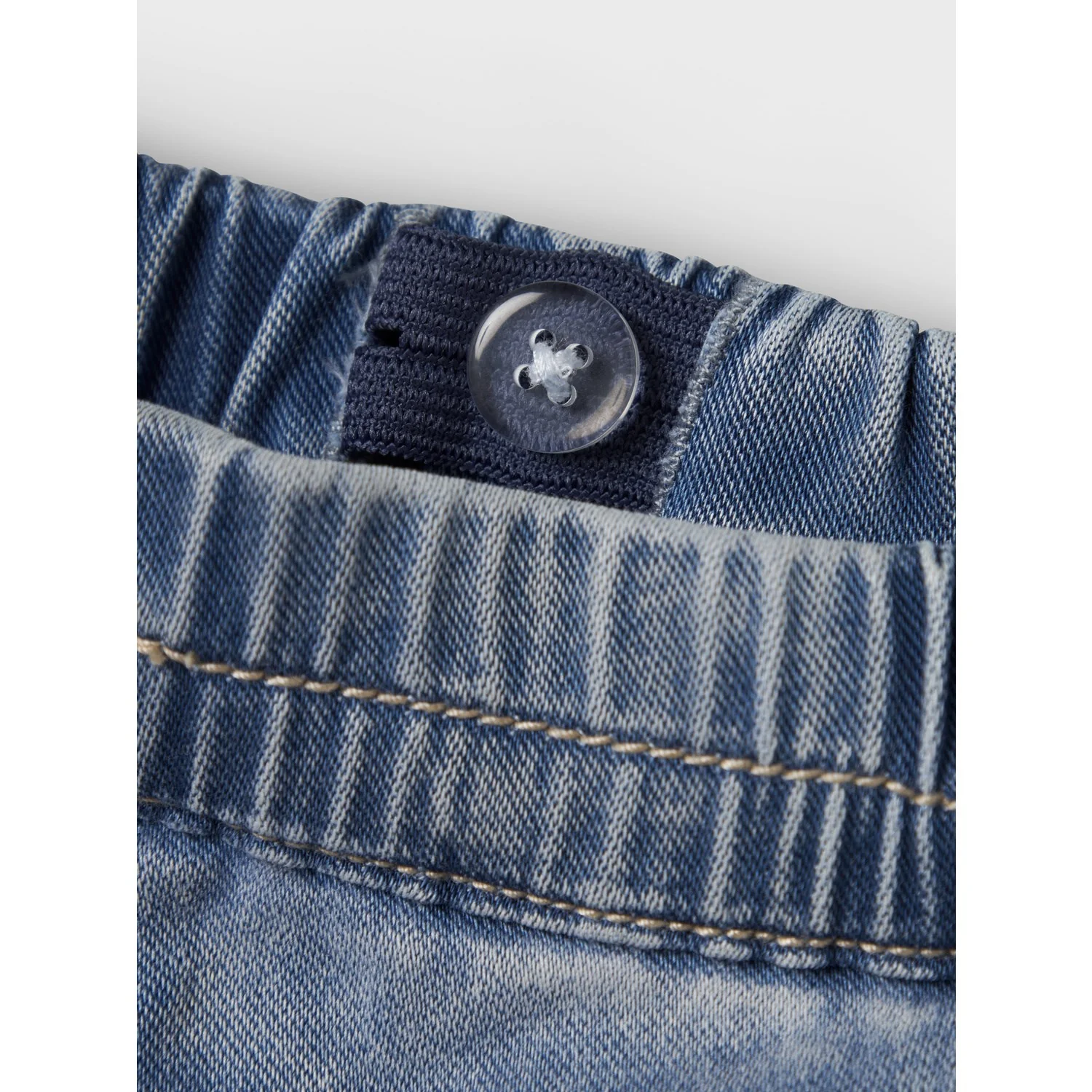 Name It Medium Blue Denim Nbfrose R Frill Jeans 1550-To Noos - Image 3