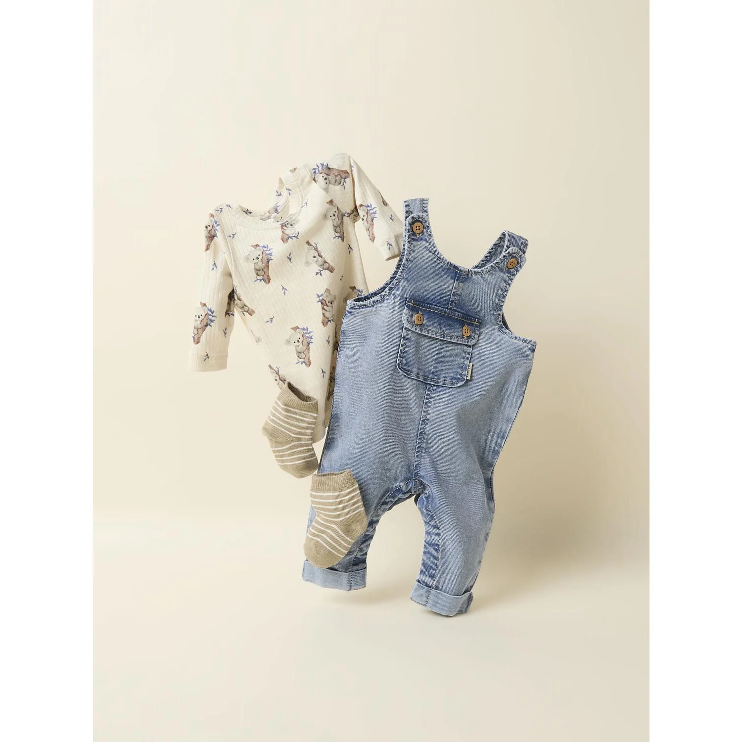 Name It Medium Blue Denim Nbmben Baggy R Dnm Overall 4816-Yb B - Image 2