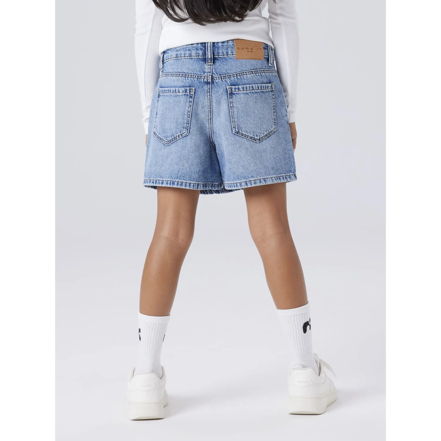 Name It Medium Blue Denim Nkfemma Dnm Skort 1040-Mj Noos - Image 4