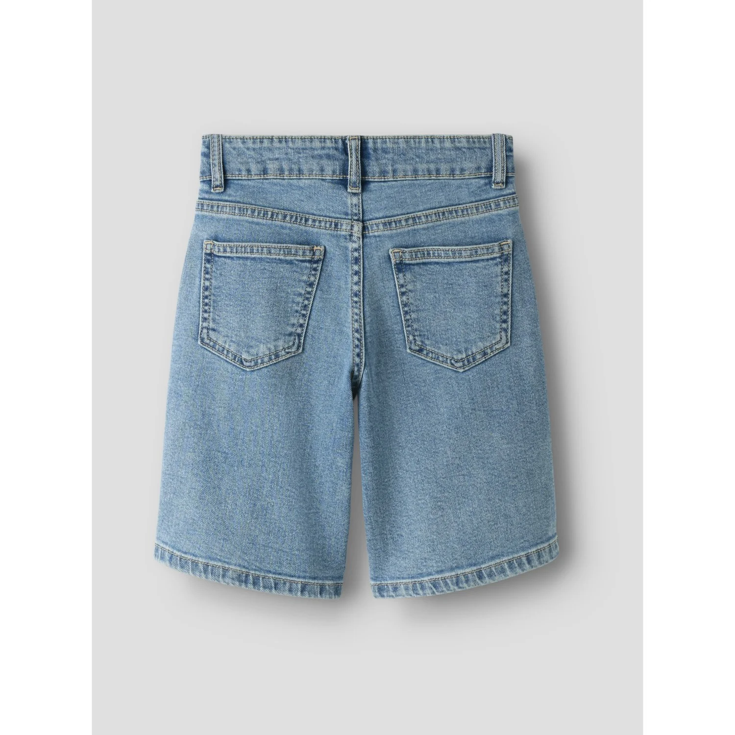 Name It Medium Blue Denim Nkfrose Hw L Dnm Rhine Shorts 2277-Bc - Image 4
