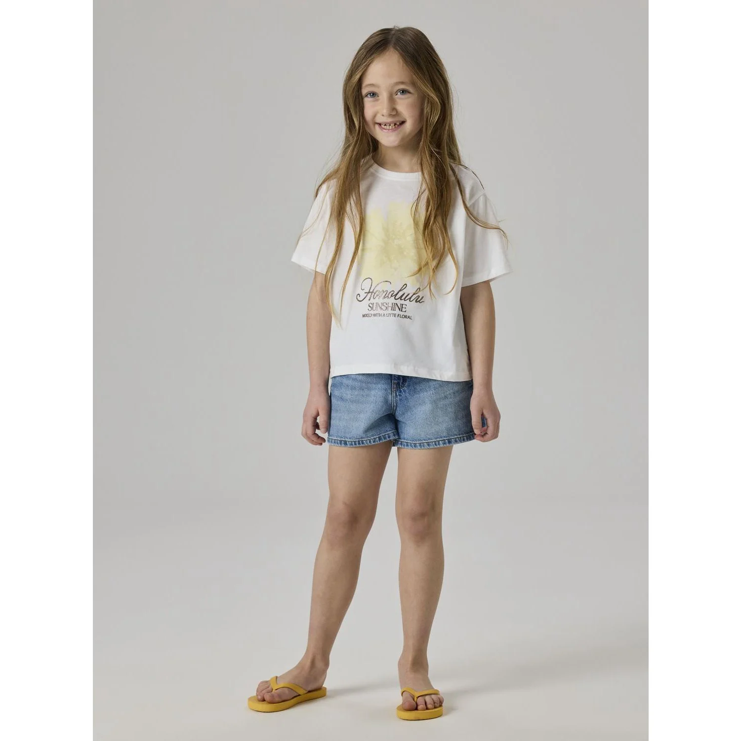 Name It Medium Blue Denim Nkfrose Mom Dnm Shorts 1141-Mj Noos - Image 2