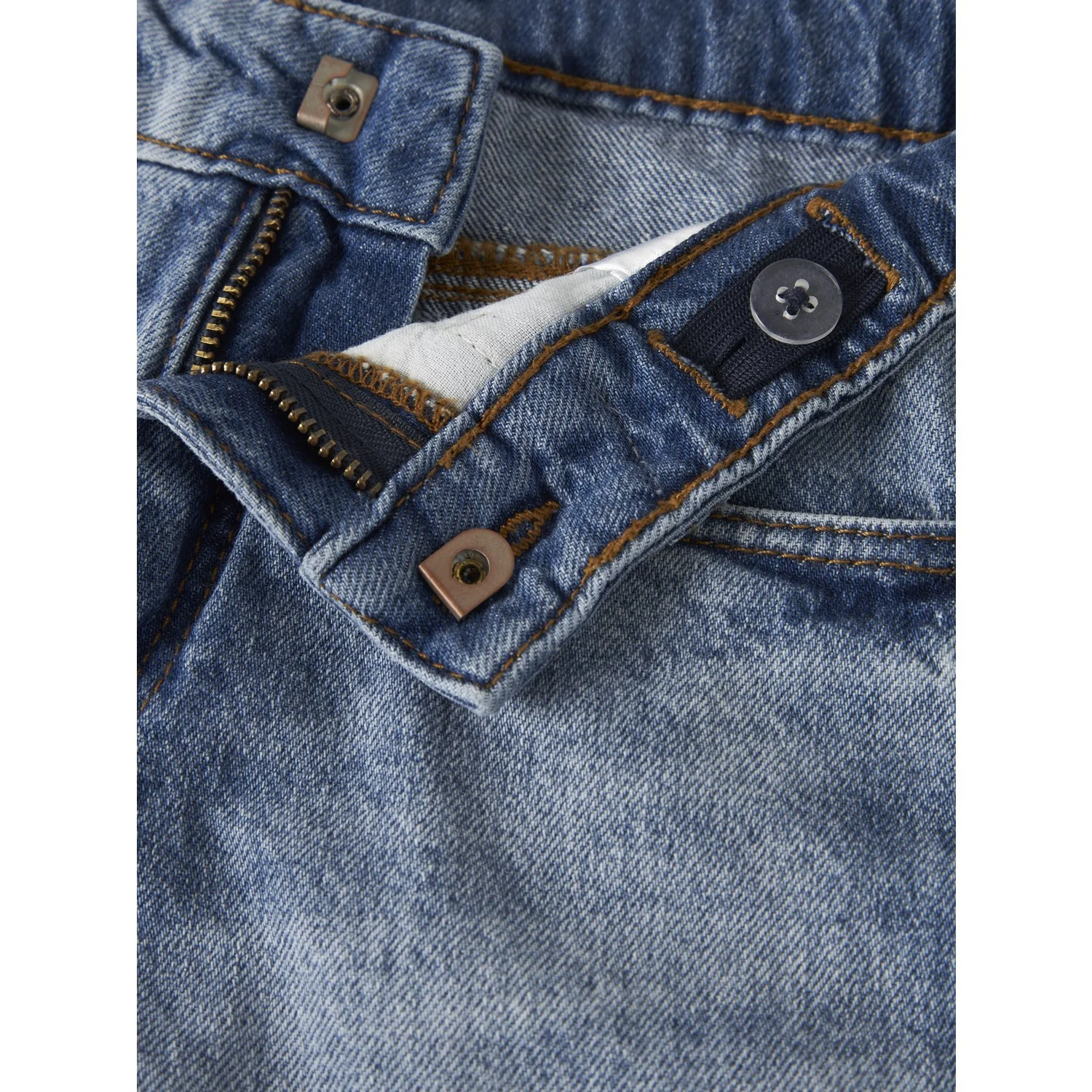 Name It Medium Blue Denim Nkfrose Mom Dnm Shorts 1141-Mj Noos - Image 5