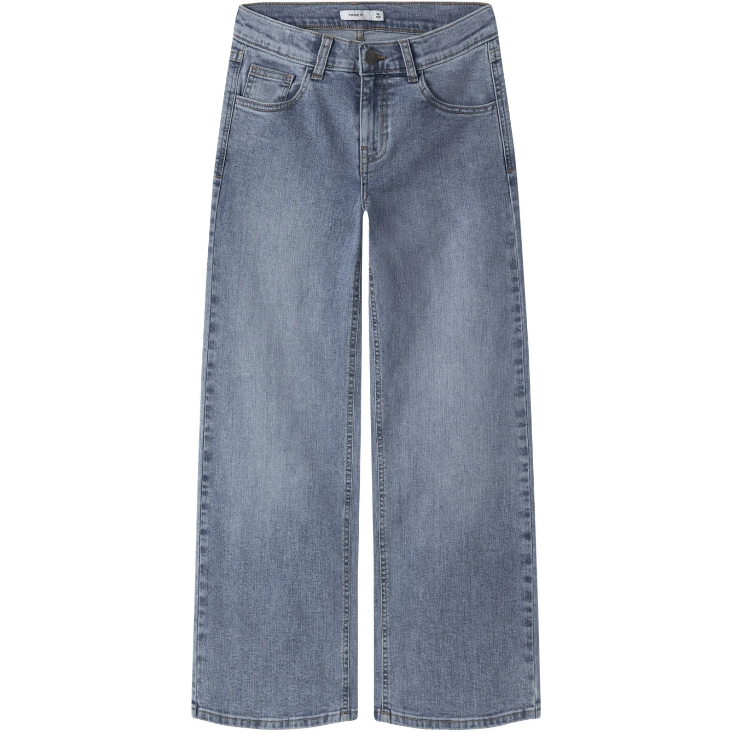 Name It Medium Blue Denim Nkfrose Wide Jeans 8809-Md Tb