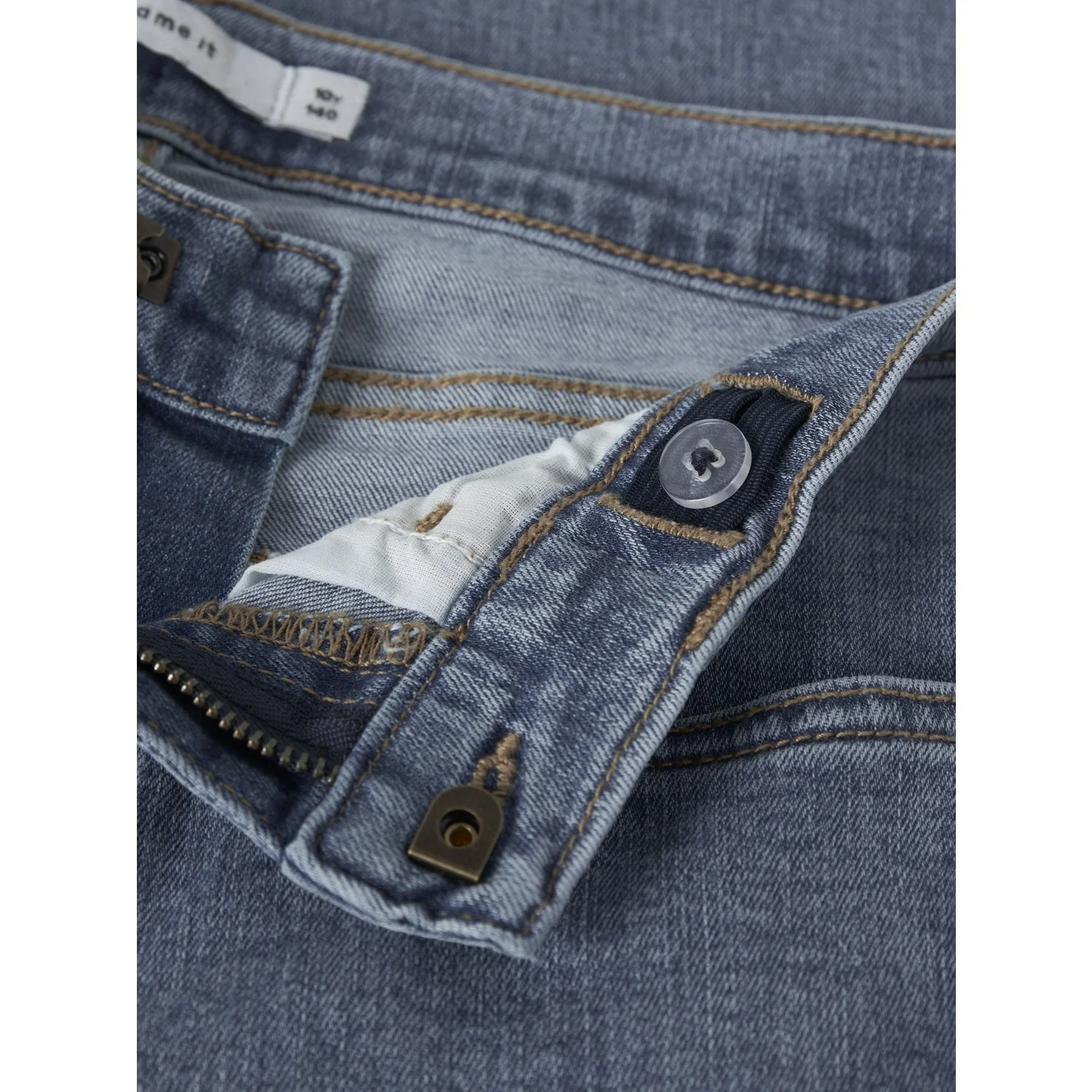Name It Medium Blue Denim Nkfrose Wide Jeans 8809-Md Tb - Image 2