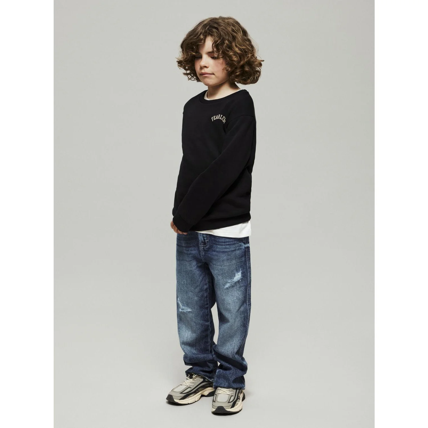 Name It Medium Blue Denim Nkmryan Straight Jeans 8050-Az Noos - Image 2