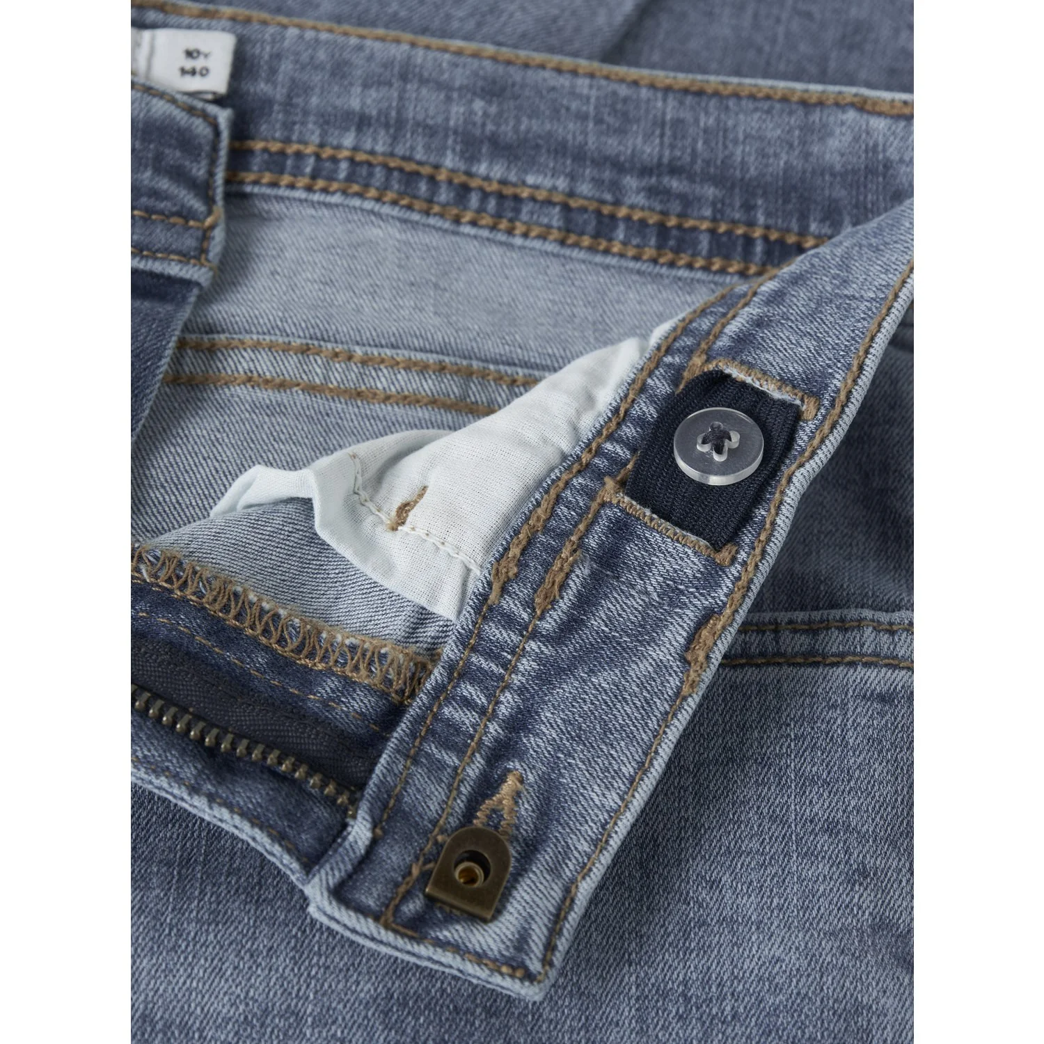 Name It Medium Blue Denim Nkmryan Straight Jeans 8809-Md Tb - Image 4