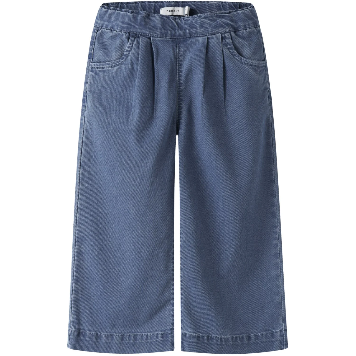Name It Medium Blue Denim Nmfbella Wide Pull Up Jeans 2533-Yb T