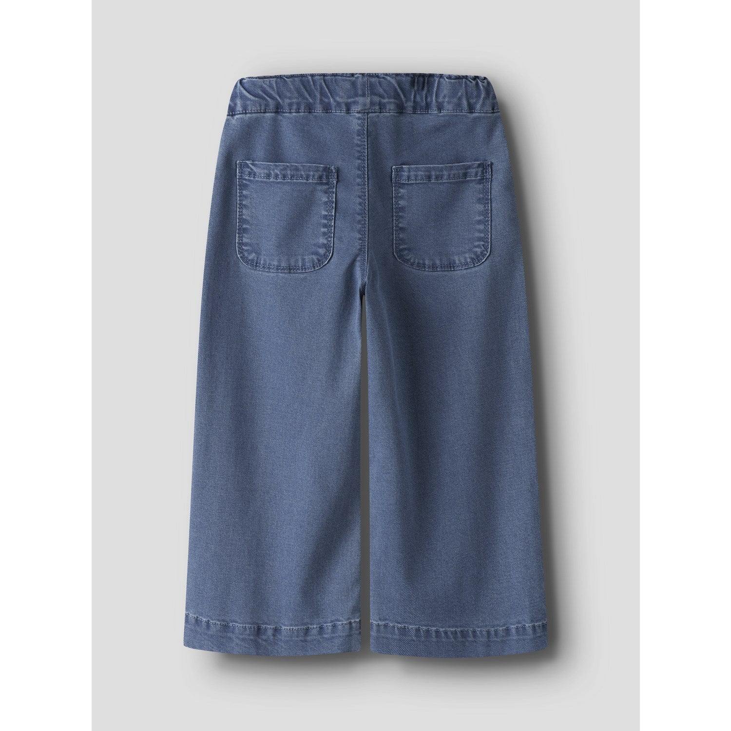 Name It Medium Blue Denim Nmfbella Wide Pull Up Jeans 2533-Yb T - Image 4