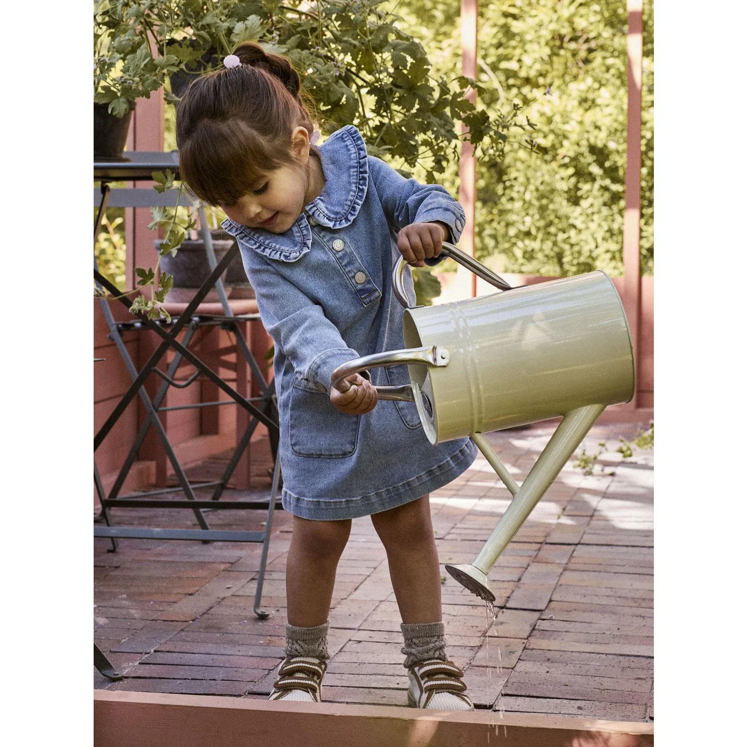 Name It Medium Blue Denim Nmfgia Dnm Ls Dress 2221-Iz D - Image 2