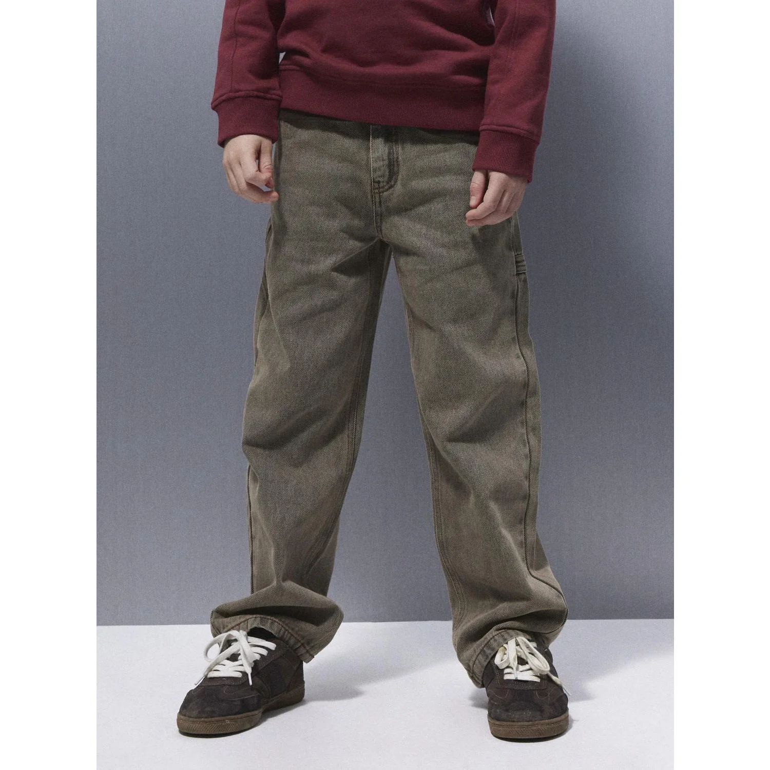 Name It Medium Brown Denim Nkmryan Straight Jeans Carp 4525-Im Noos - Image 3