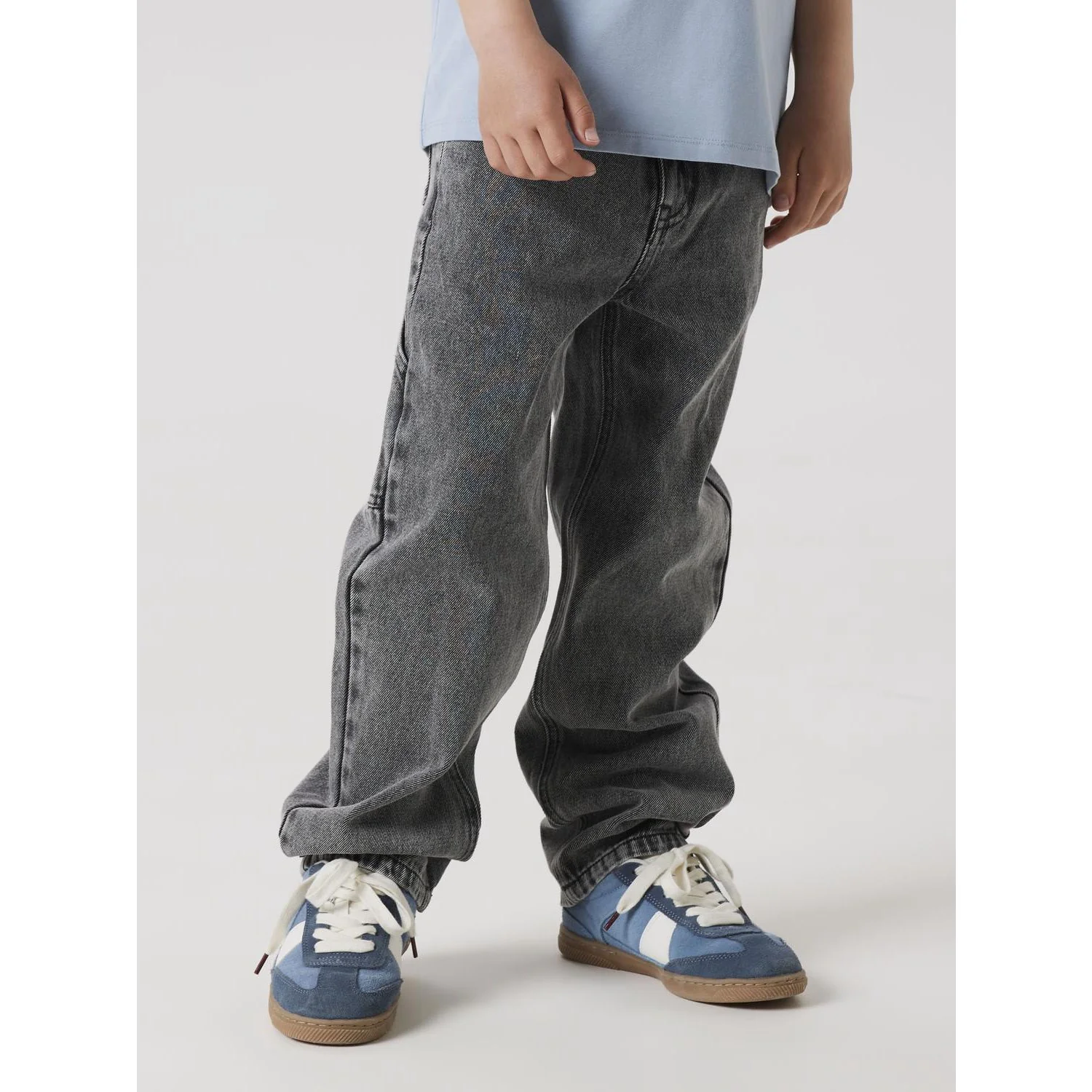 Name It Medium Grey Denim Nkmryan Straight Jeans Carp 4525-Im Noos - Image 3