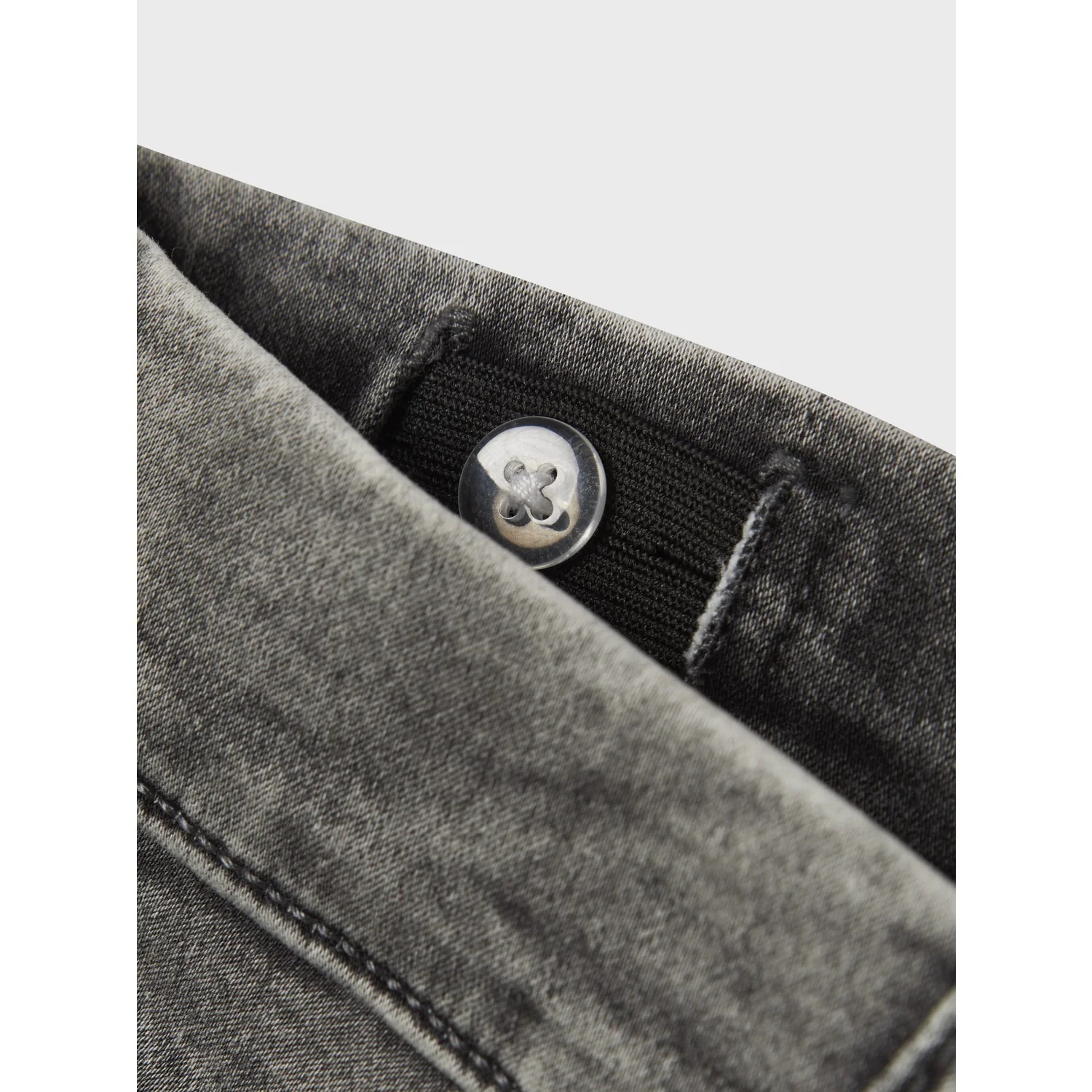 Name It Medium Grey Denim Washed Nkmtheo Xslim Swe Jeans 3113-Th Noos - Image 2