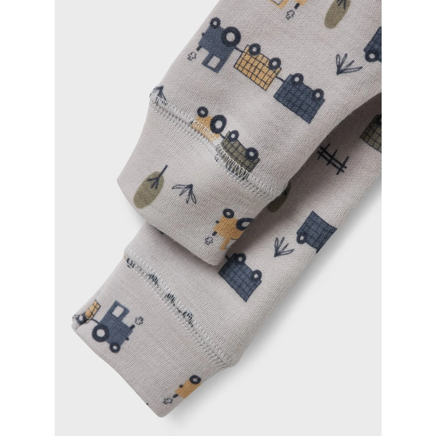 Name It Micro Chip Tractor Nbmwillit Wool Long Johns - Image 2