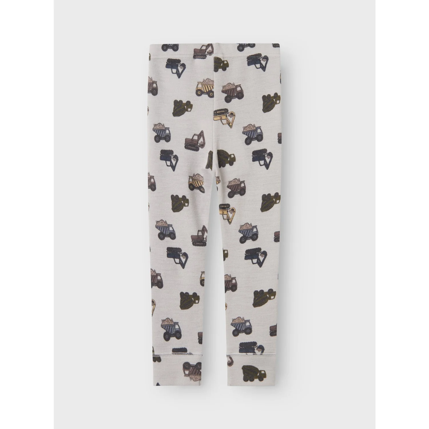 Name It Micro Chip Working Machines Nmmwillow Wool Long Johns - Image 3