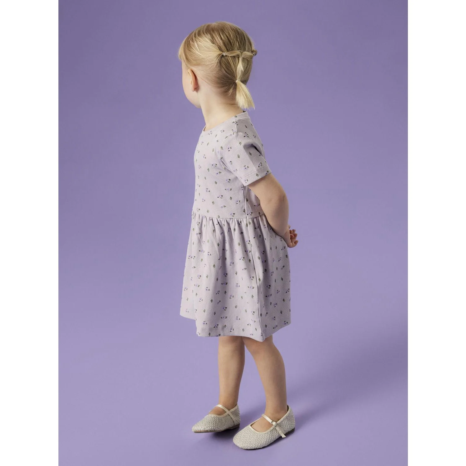Name It Misty Lilac Nmfhofie Ss Dress - Image 2