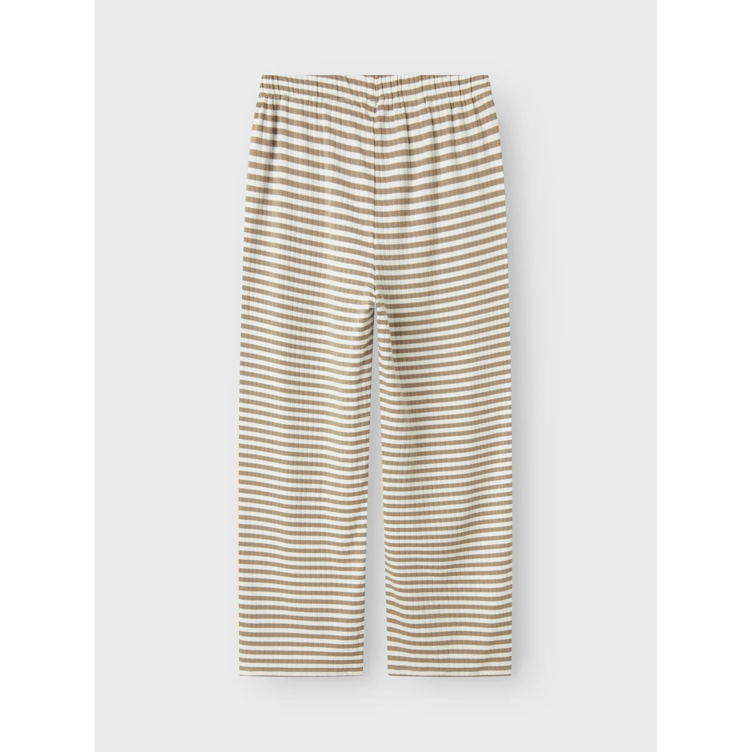 Name It Mocha Meringue W. Bright White Nkfsuraja Straight Pants Noos - Image 3