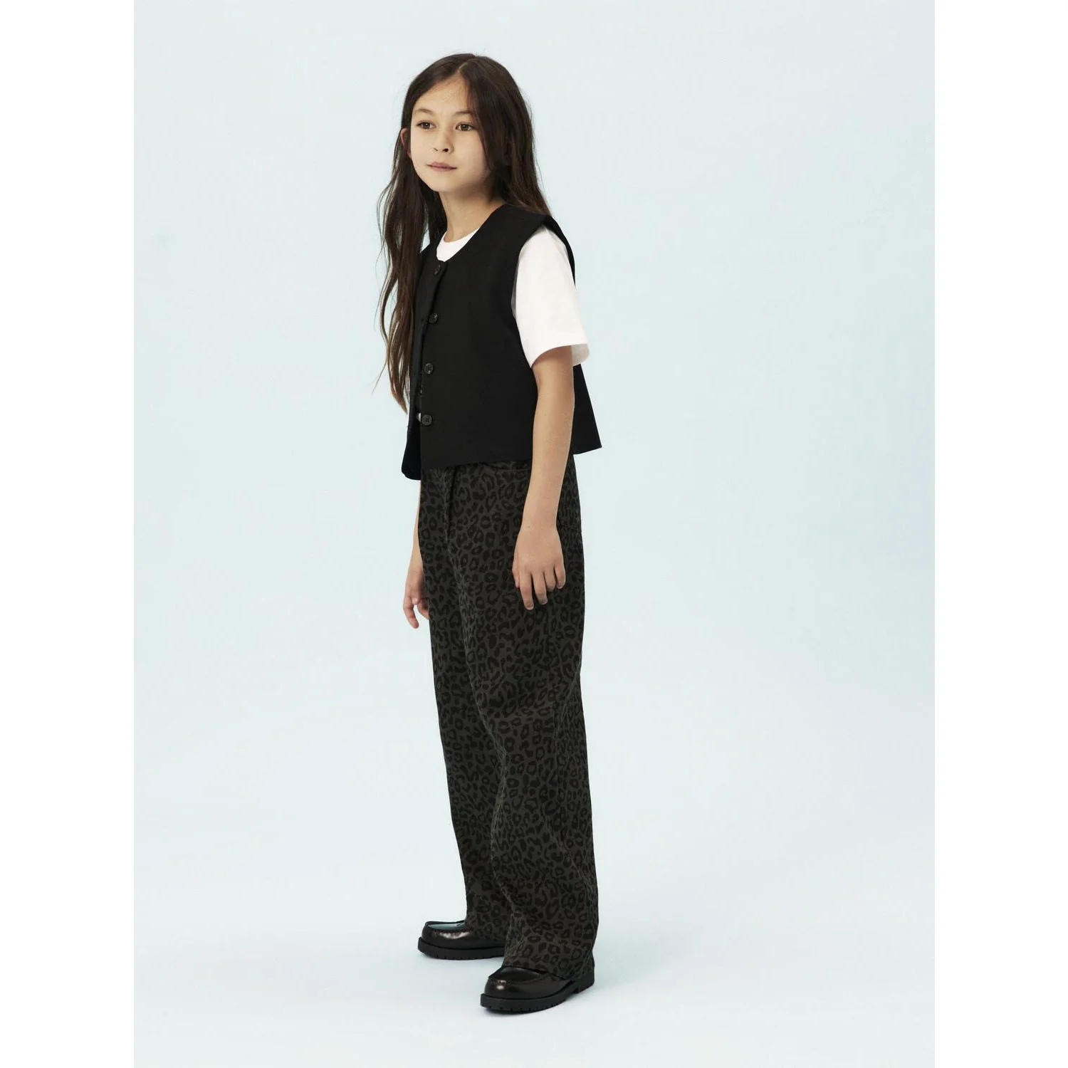 Name It Mockingbird Leo Bella Wide Leo Twill Pants - Image 2