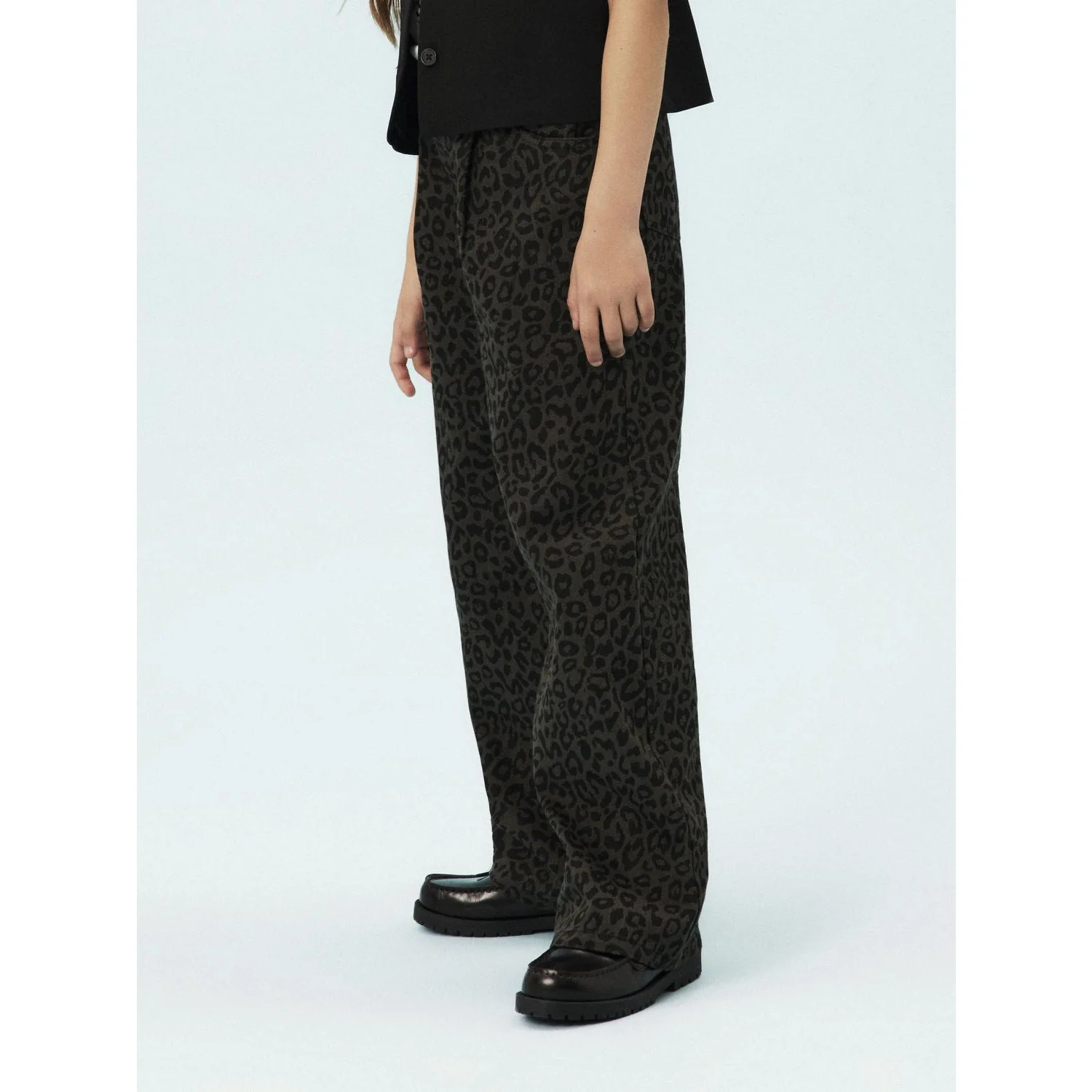 Name It Mockingbird Leo Bella Wide Leo Twill Pants - Image 3
