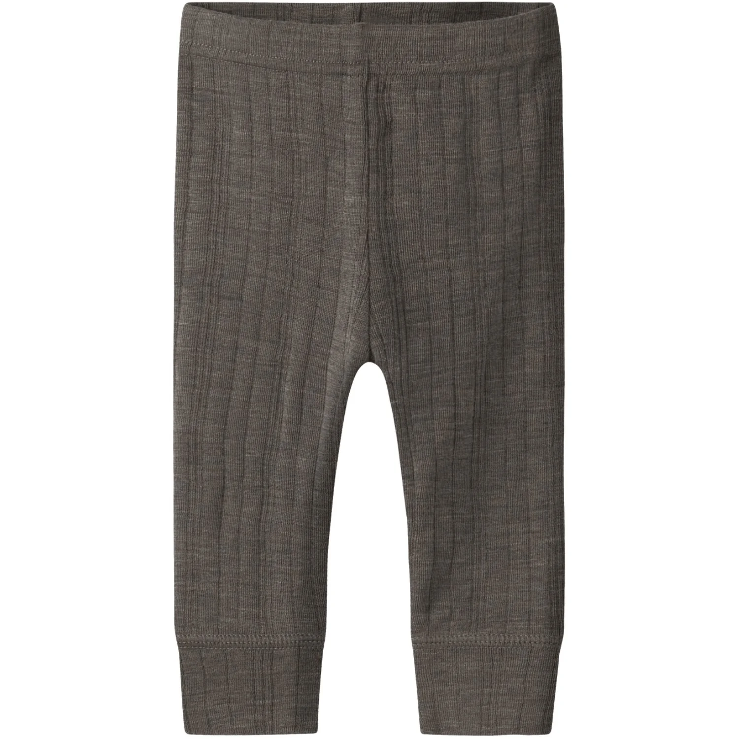 Name It Morel Nbmwang Wool Needle Longjohn Solid Noos