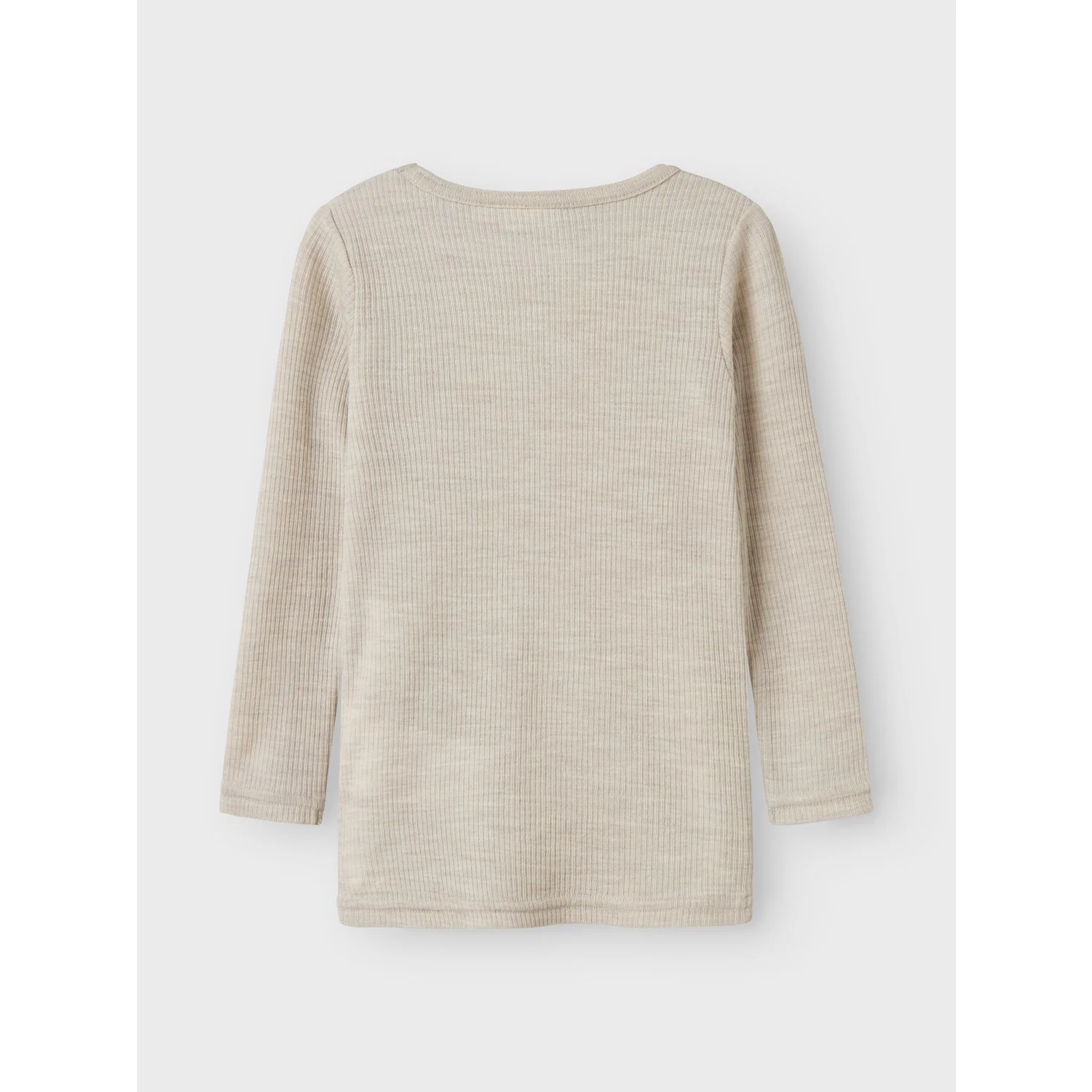 Name It Nacreous Cloud Nmnwax Wool Rib Ls Top Noos - Image 5