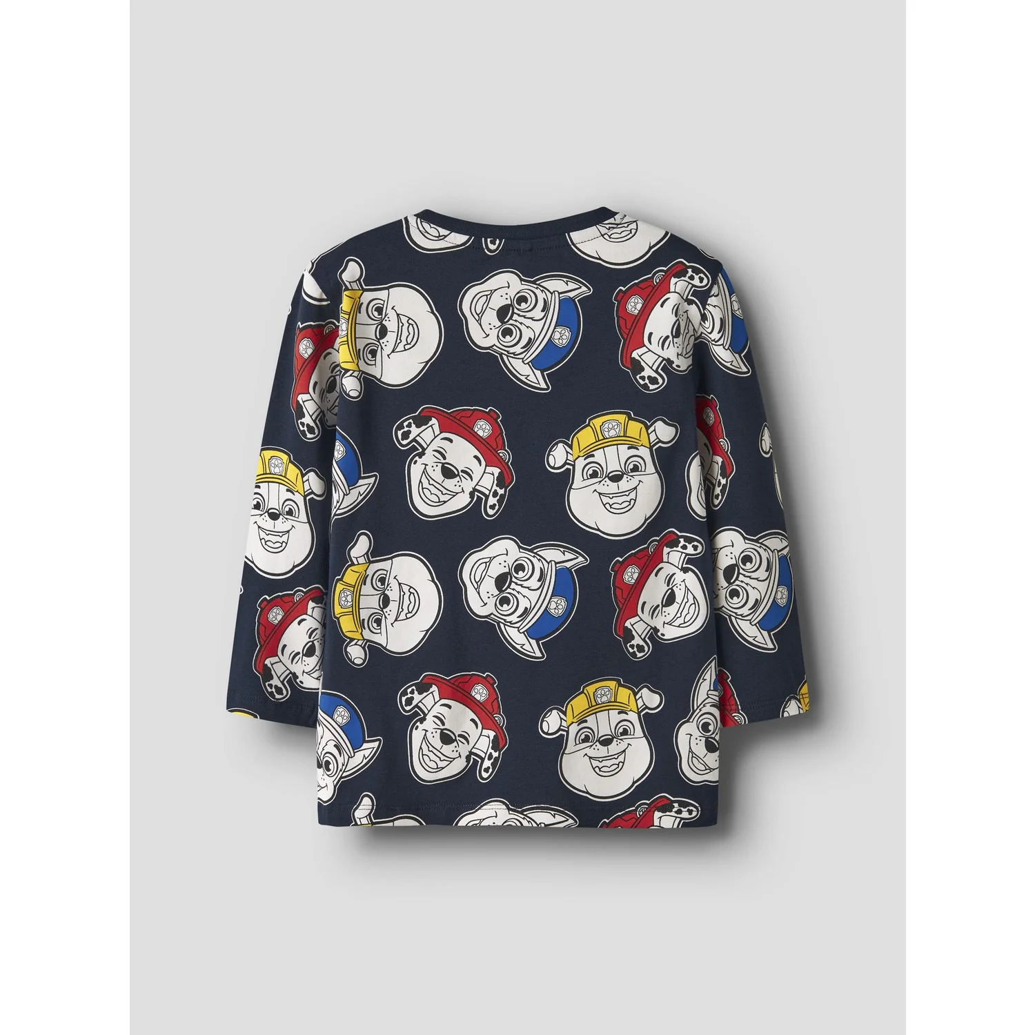 Name It Navy Blazer AOP Nmmjorgen Paw Ls Nreg Top Cplg - Image 3