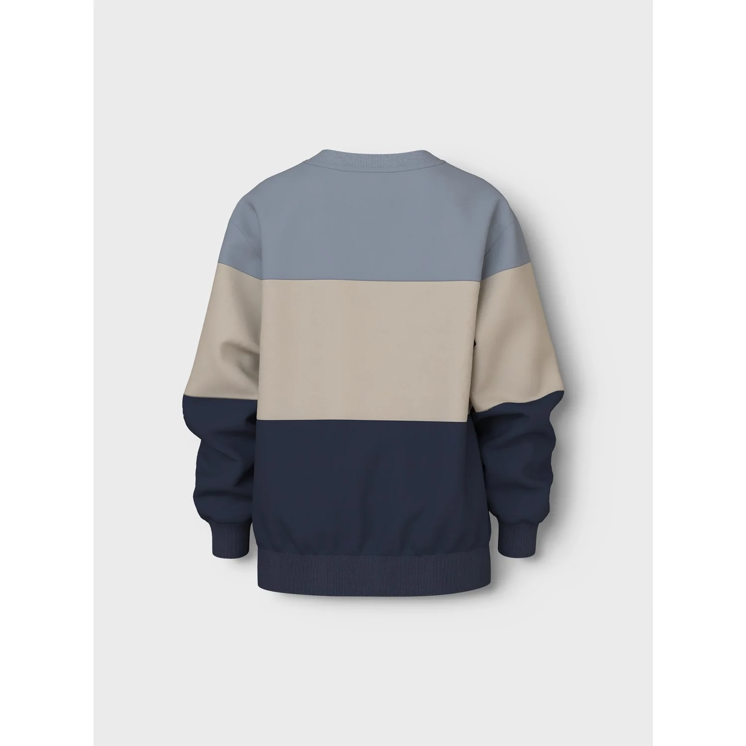 Name It Navy Blazer California Nkmvemil Ls Nreg Sweat Bru - Image 3