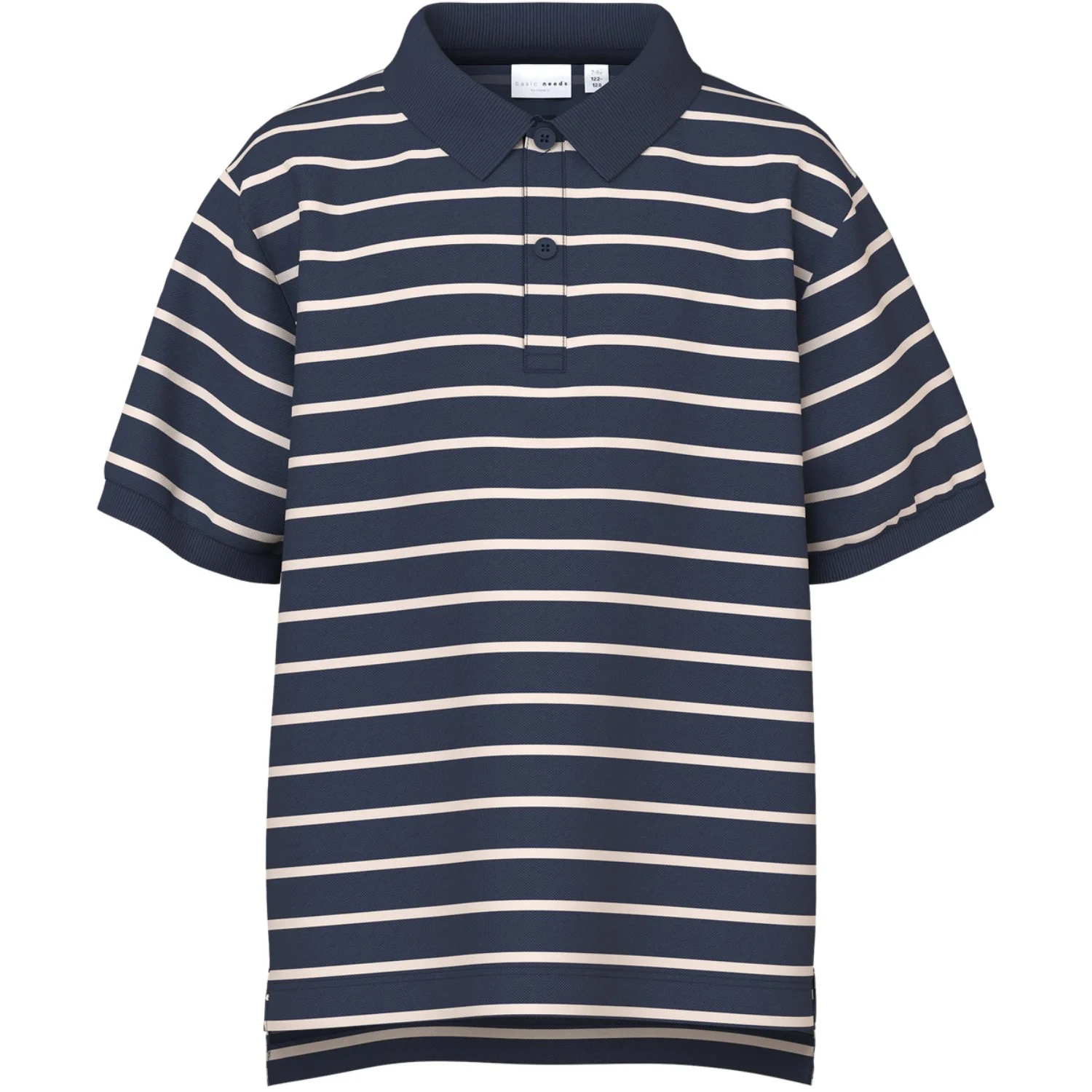 Name It Navy Blazer Chateau Gray Nkmvolo Ss Nreg Polo