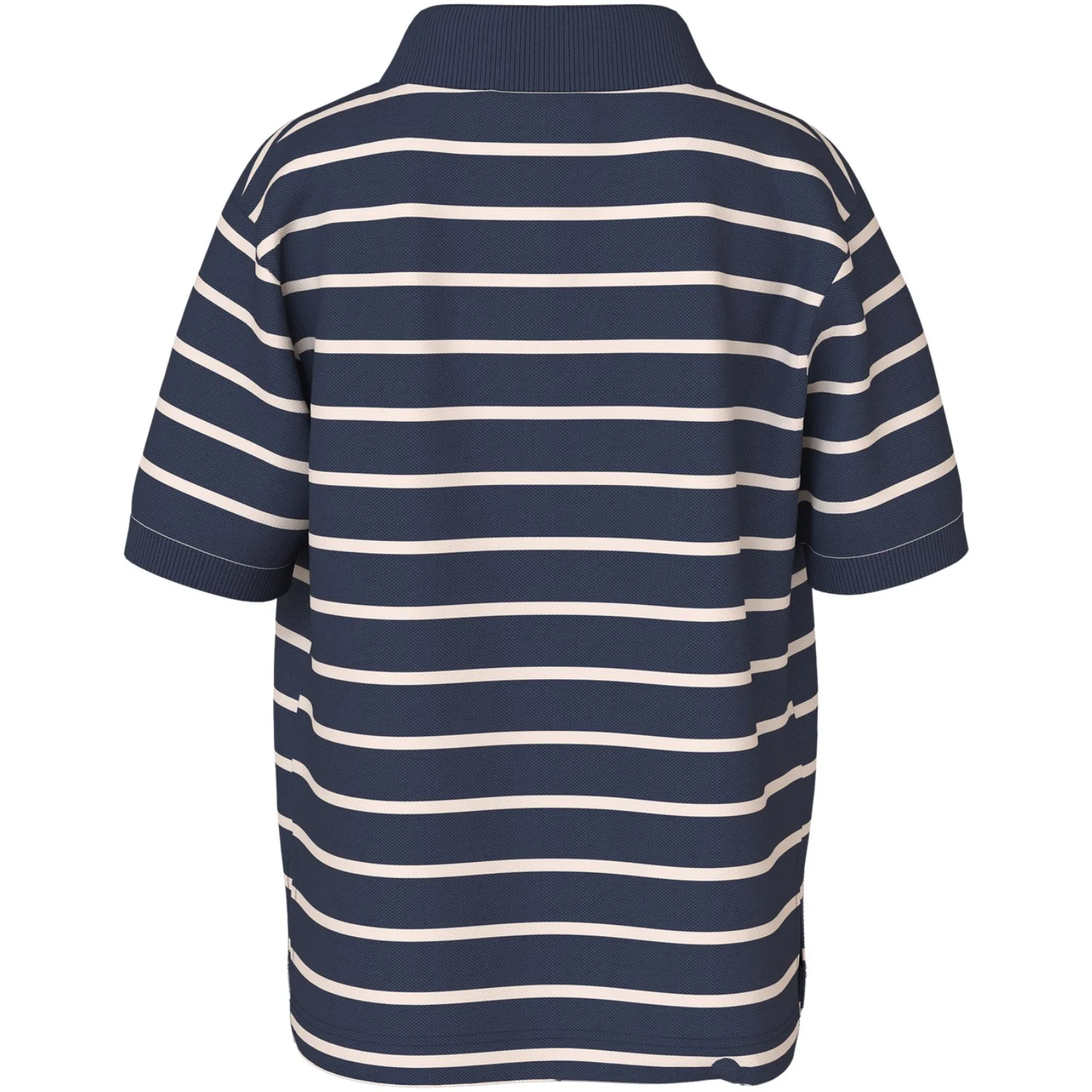 Name It Navy Blazer Chateau Gray Nmmvolo Ss Nreg Polo - Image 2