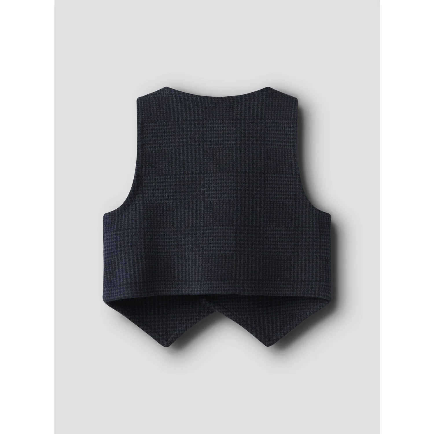 Name It Navy Blazer Check Nbmrobino Waistcoat - Image 3