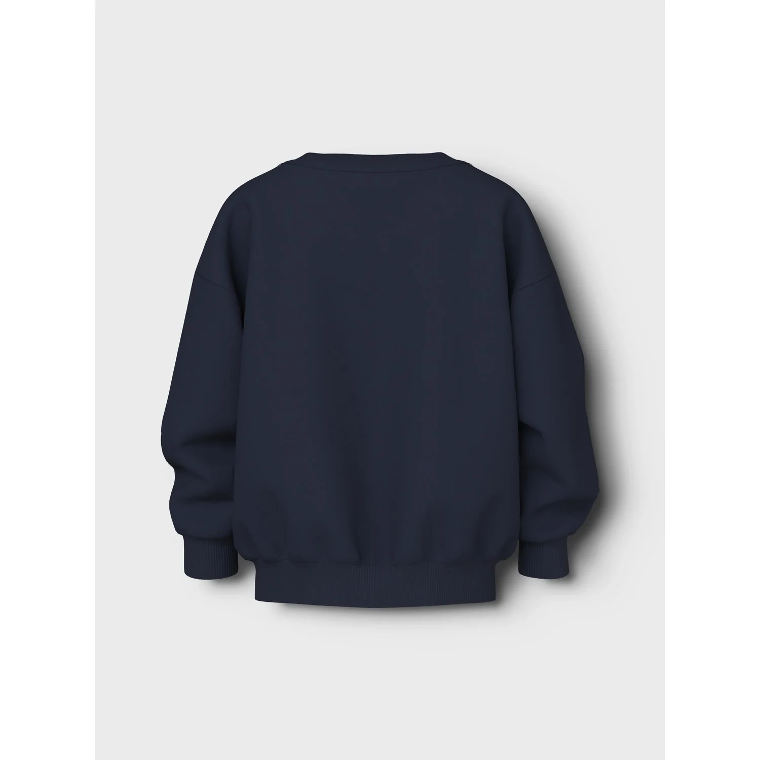 Name It Navy Blazer Dog Bow Nmfvallene Ls Rlx Sweat Unb - Image 3
