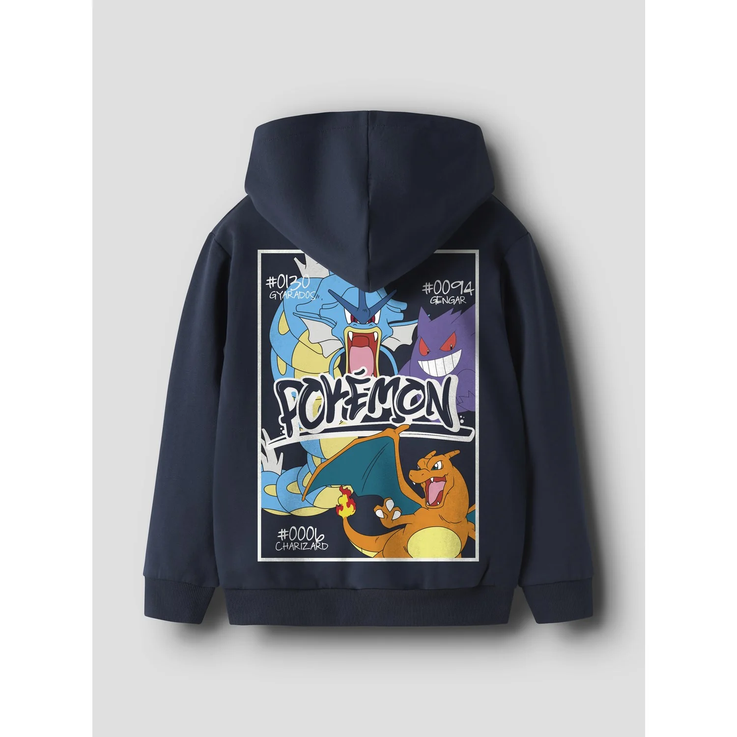 Name It Navy Blazer Nkmnim Pokemon Nreg Sweat Wh Bru Sky - Image 3