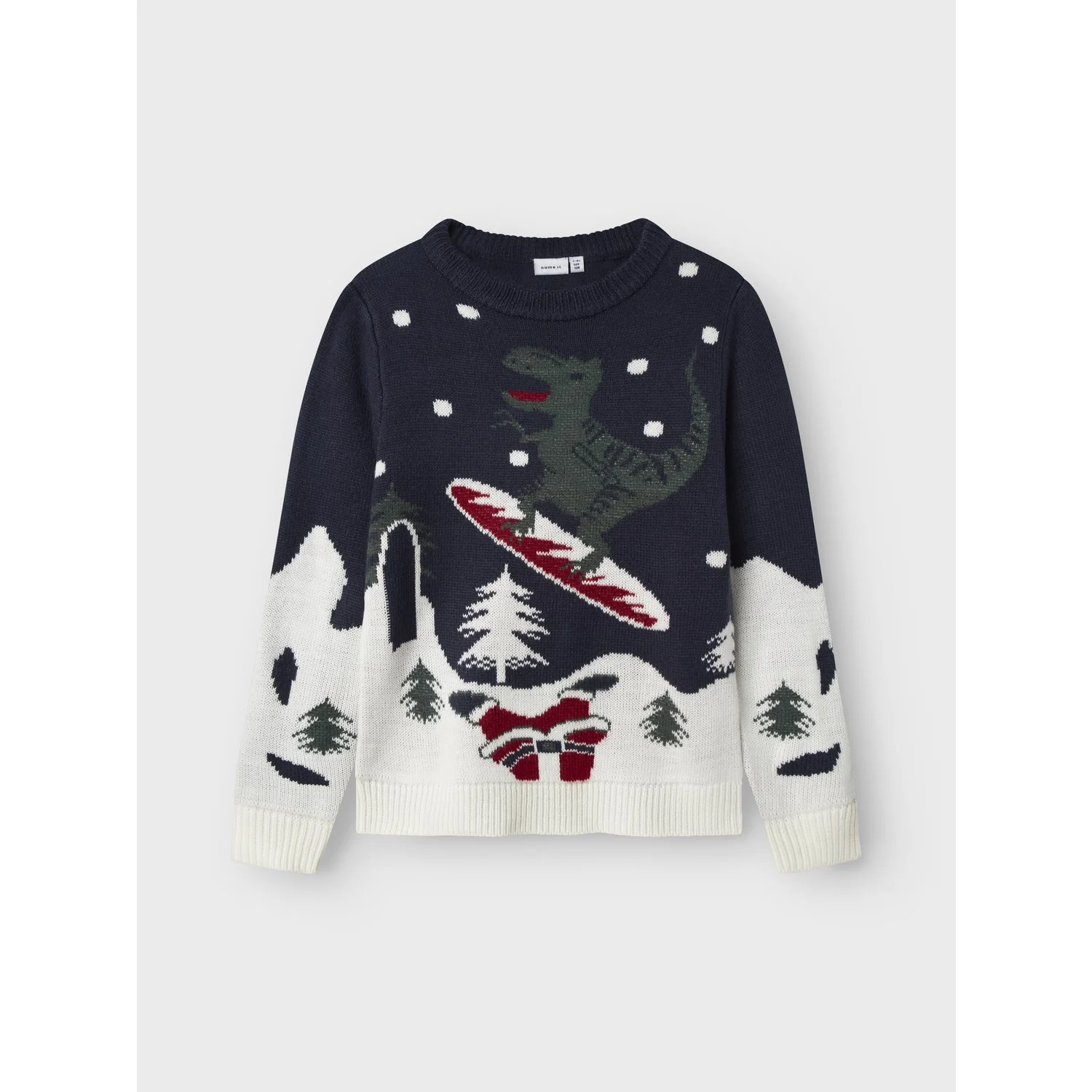 Name It Navy Blazer Nknrebo Ls Knit Box - Image 3