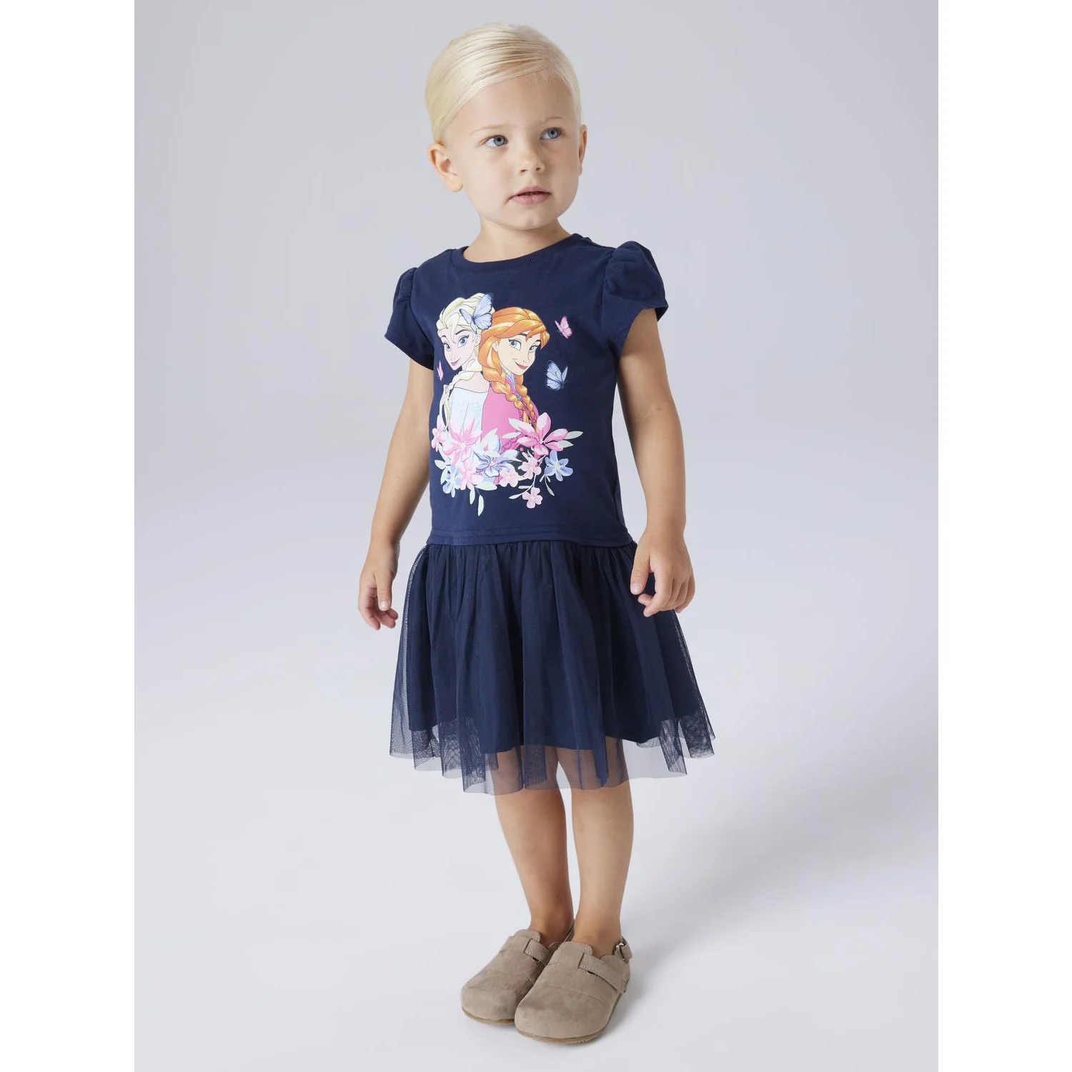Name It Navy Blazer Nmfmemma Frozen Ss Tulle Dress Wdi - Image 2