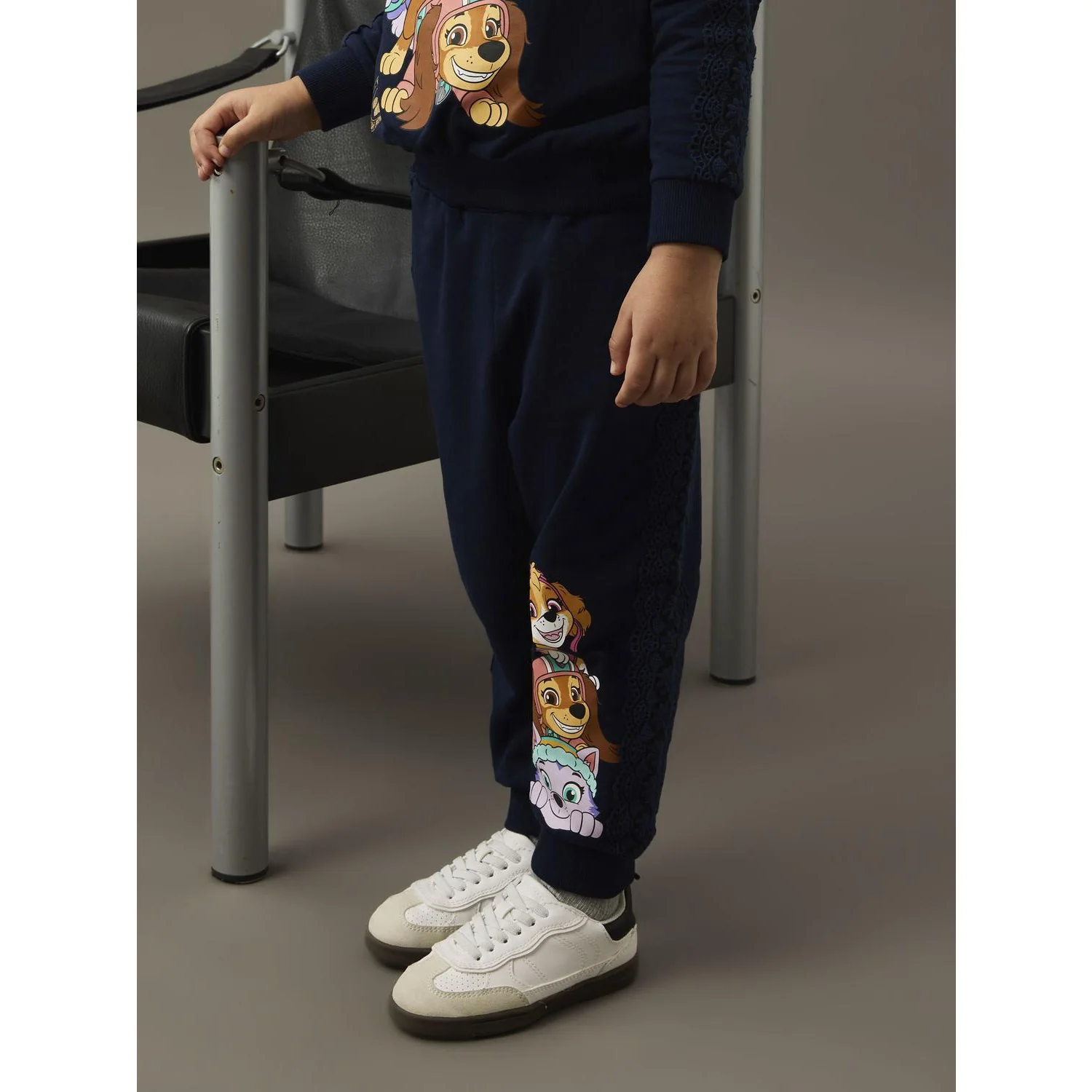 Name It Navy Blazer Nmfnaba Paw Nreg Swe Pants Bru Cplg - Image 3