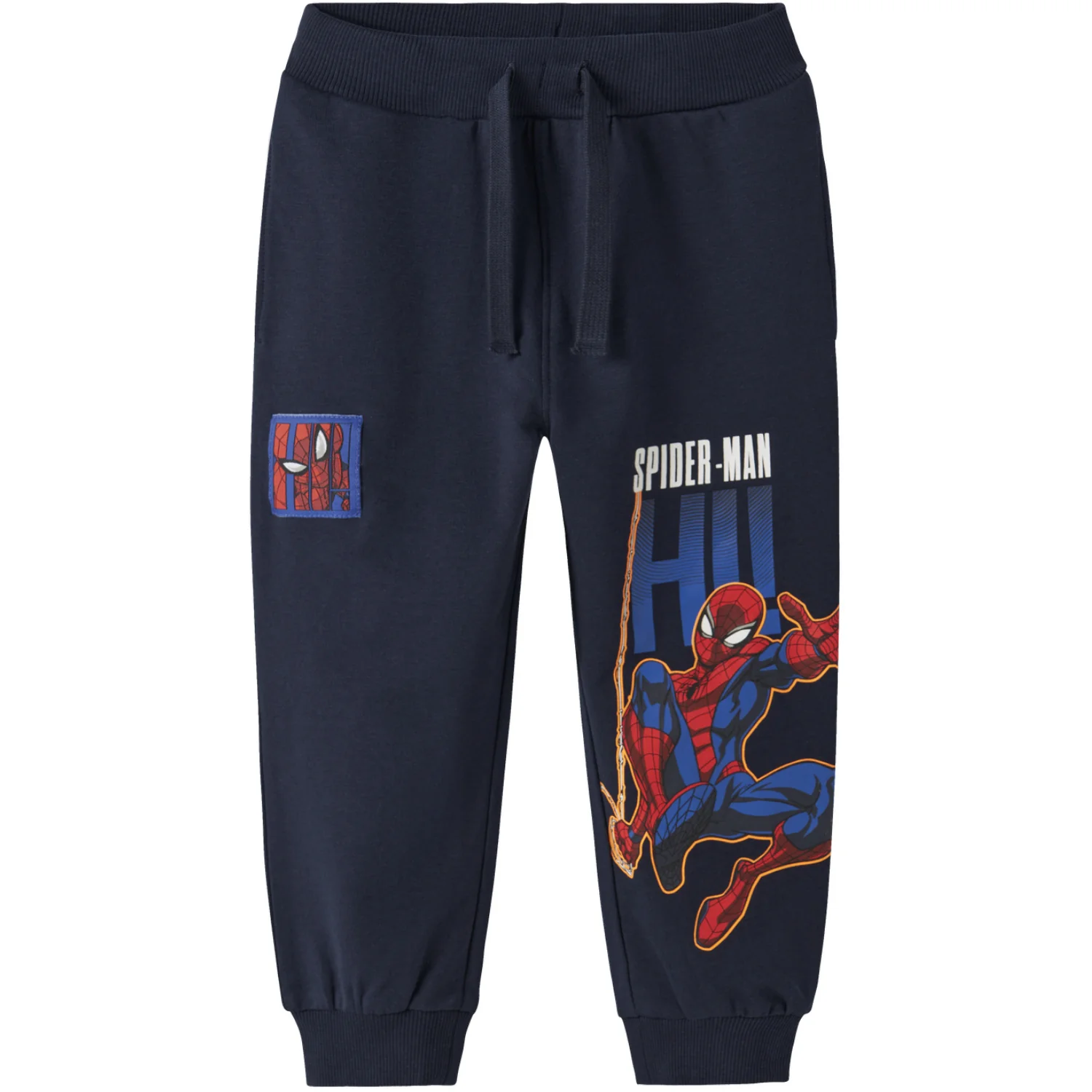 Name It Navy Blazer Nmmalbie Spider Nreg Swe Pants Unb Mar