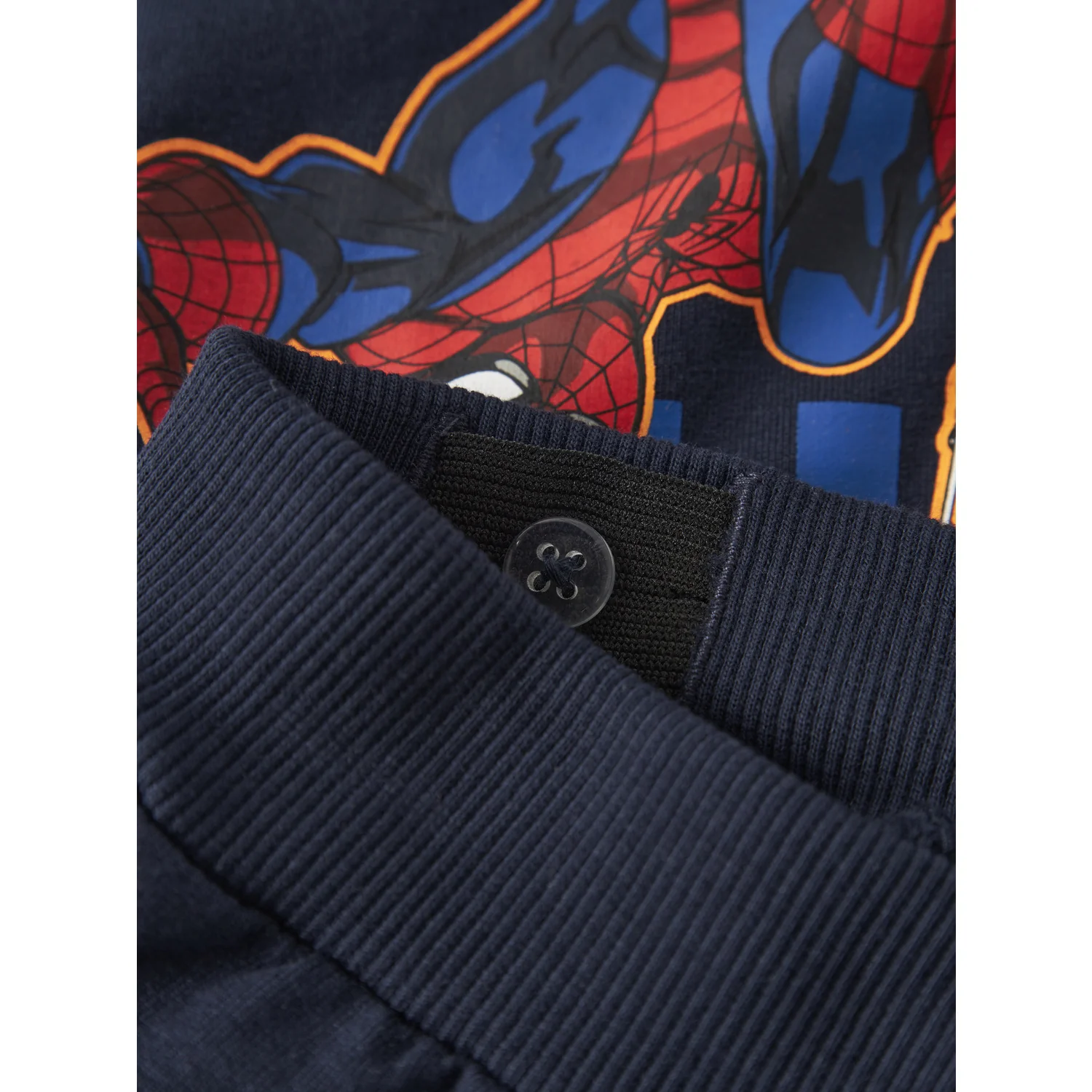 Name It Navy Blazer Nmmalbie Spider Nreg Swe Pants Unb Mar - Image 2
