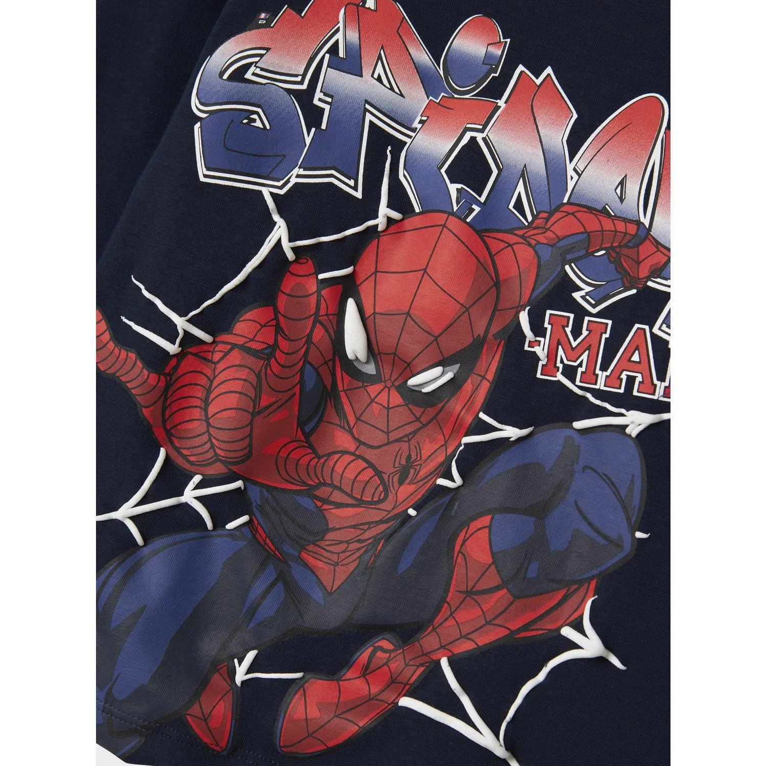 Name It Navy Blazer Nmmalvis Spider Ls Nreg Top Mar - Image 2