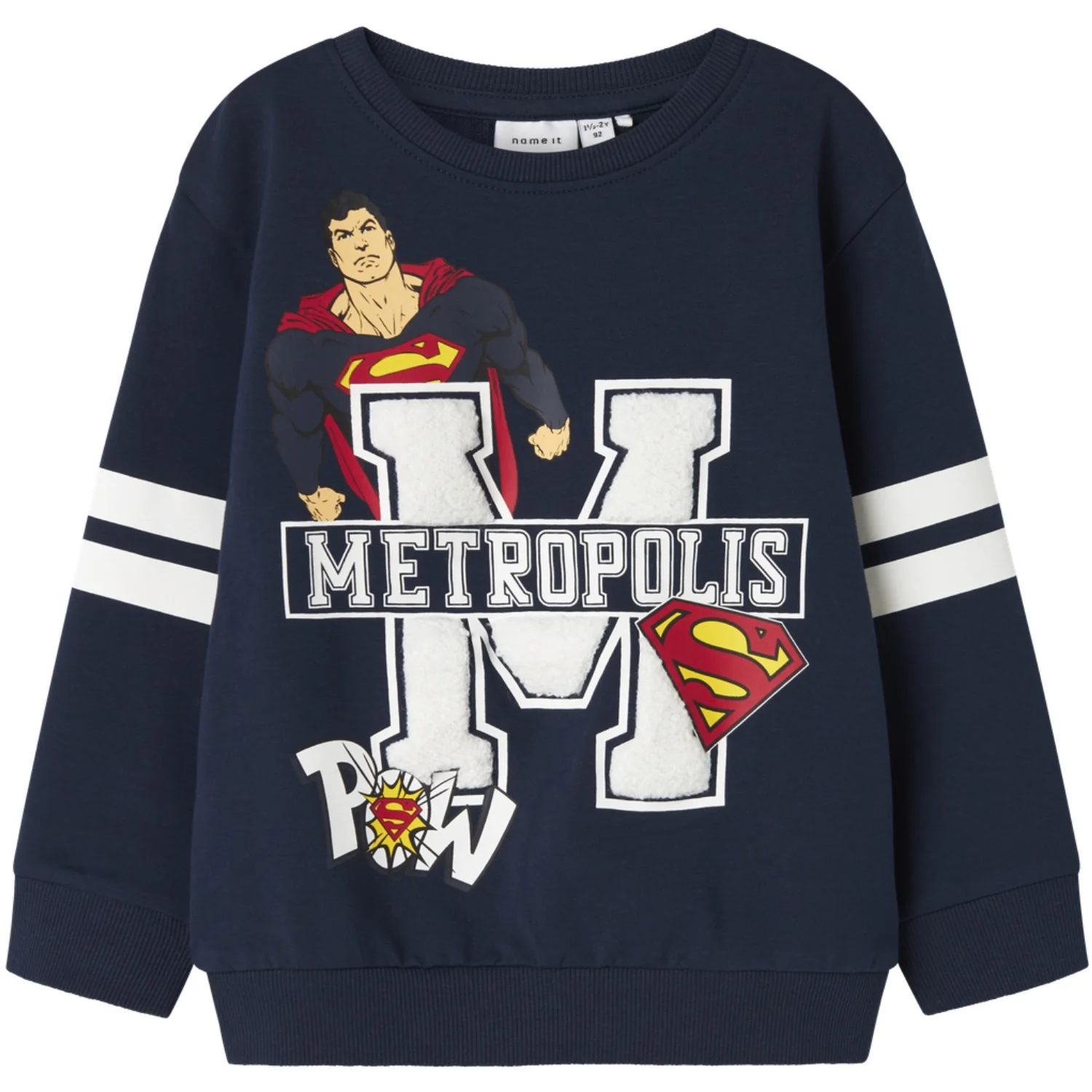 Name It Navy Blazer Nmmjasp Superman Nreg Sweat Unb Wab
