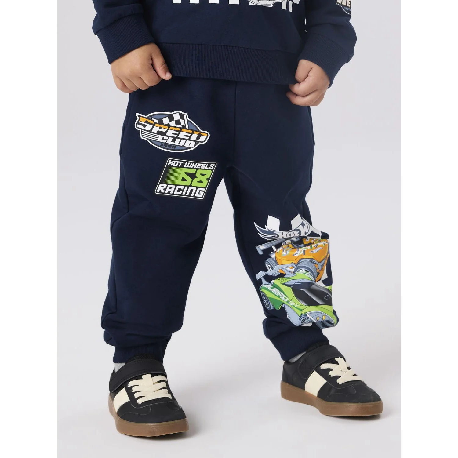 Name It Navy Blazer Nmmjerry Hotwheels Nreg Swe Pants Unb Mat - Image 3
