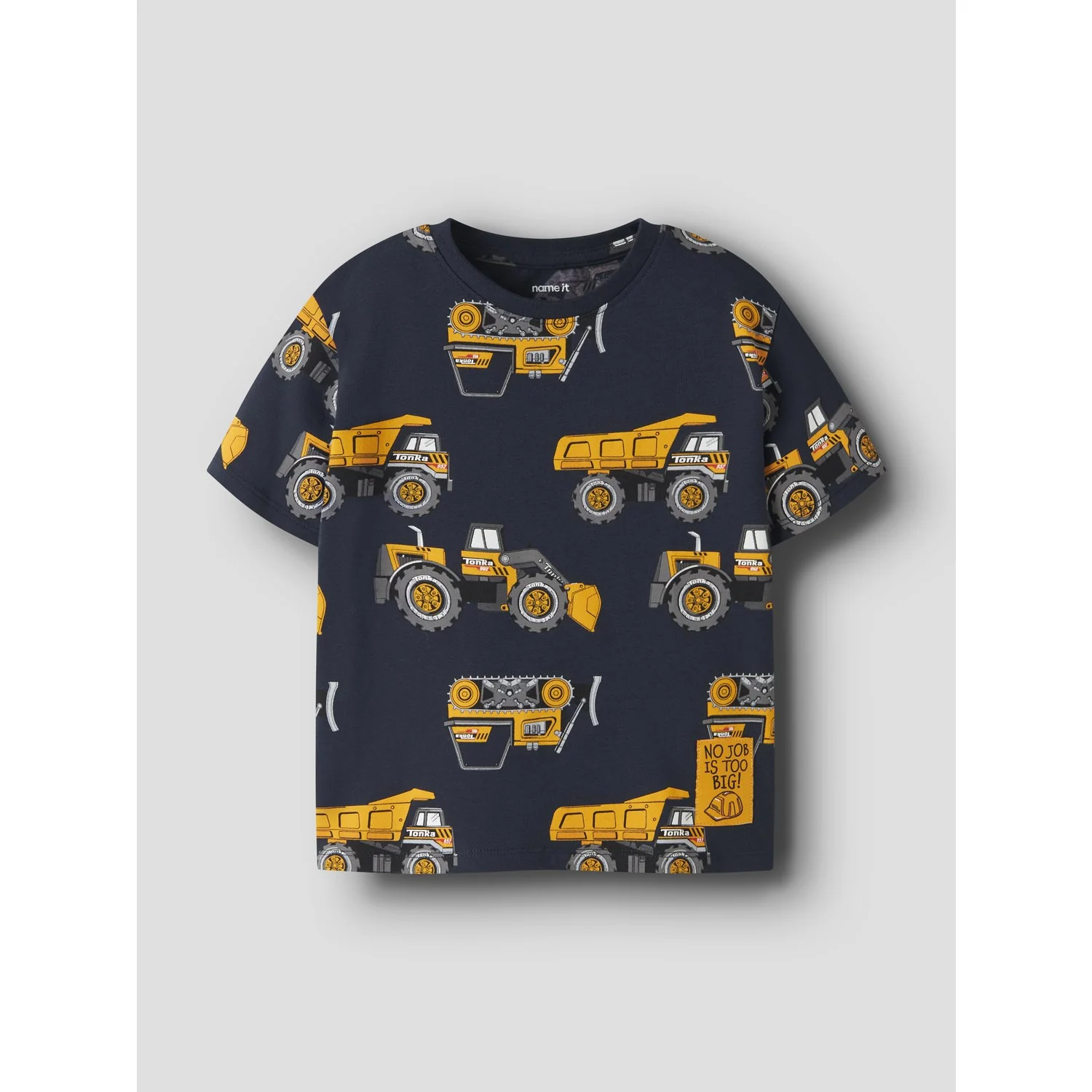Name It Navy Blazer Nmmjimmy Tonka Ss Nreg Top Cplg - Image 2