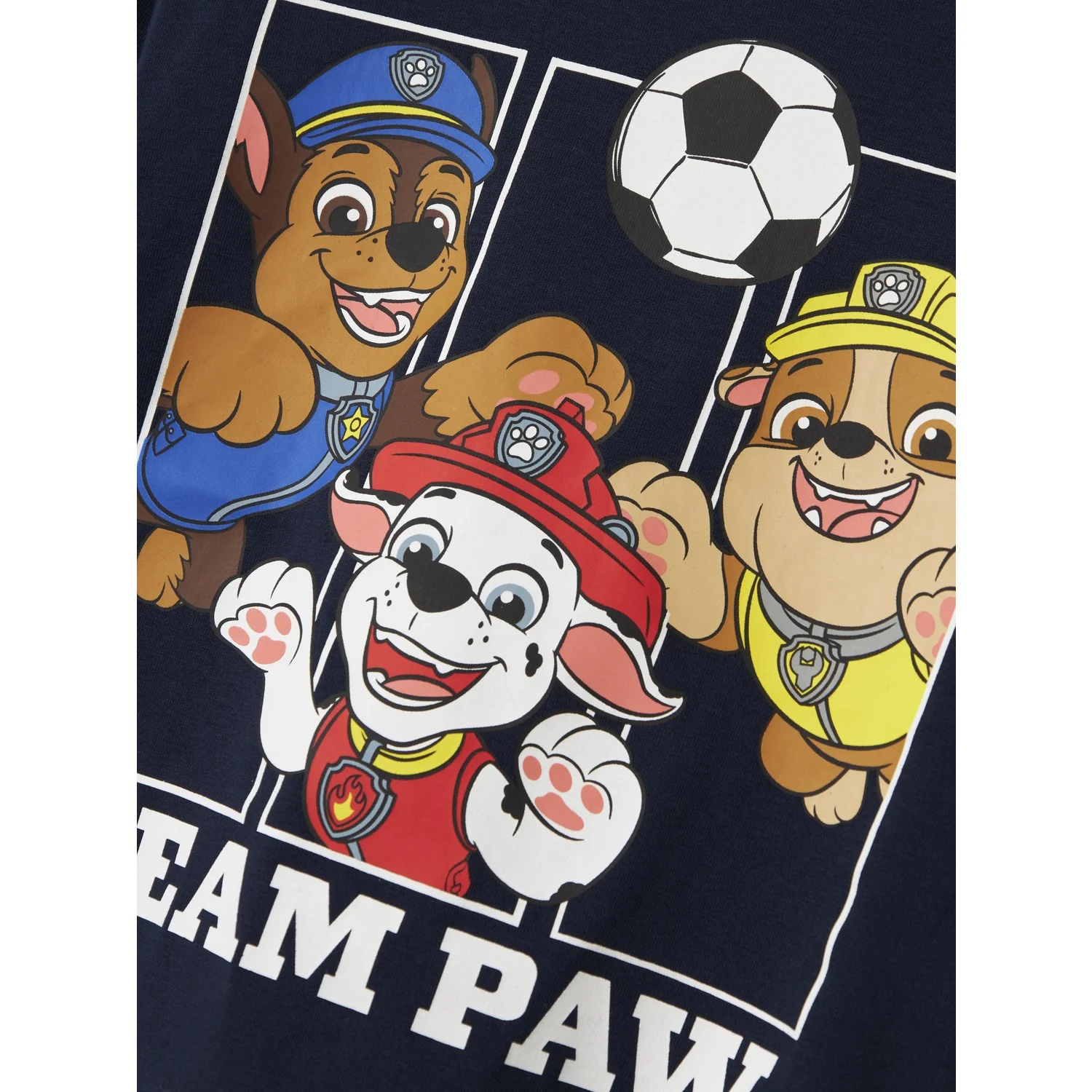 Name It Navy Blazer Nmmjoll Paw Nreg Ls Top Noos Cplg - Image 2
